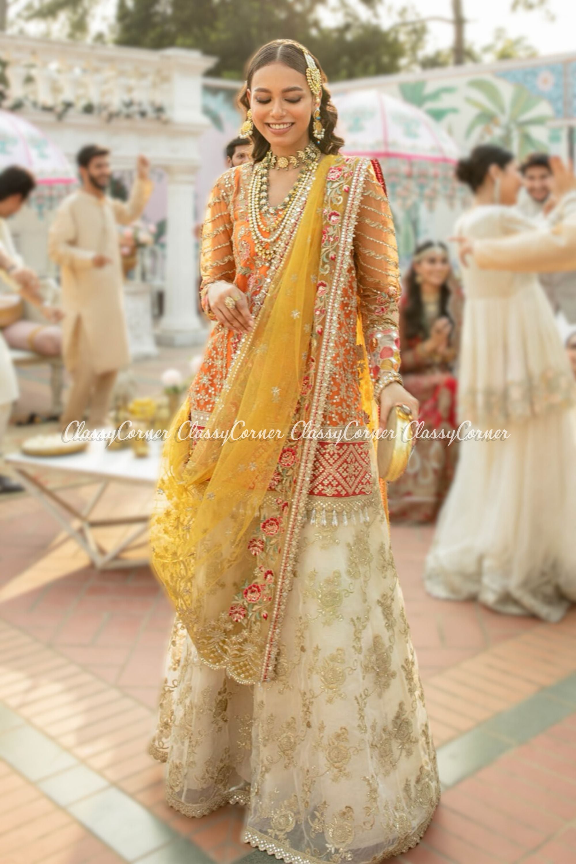 Pakistani Wedding Sharara Suits