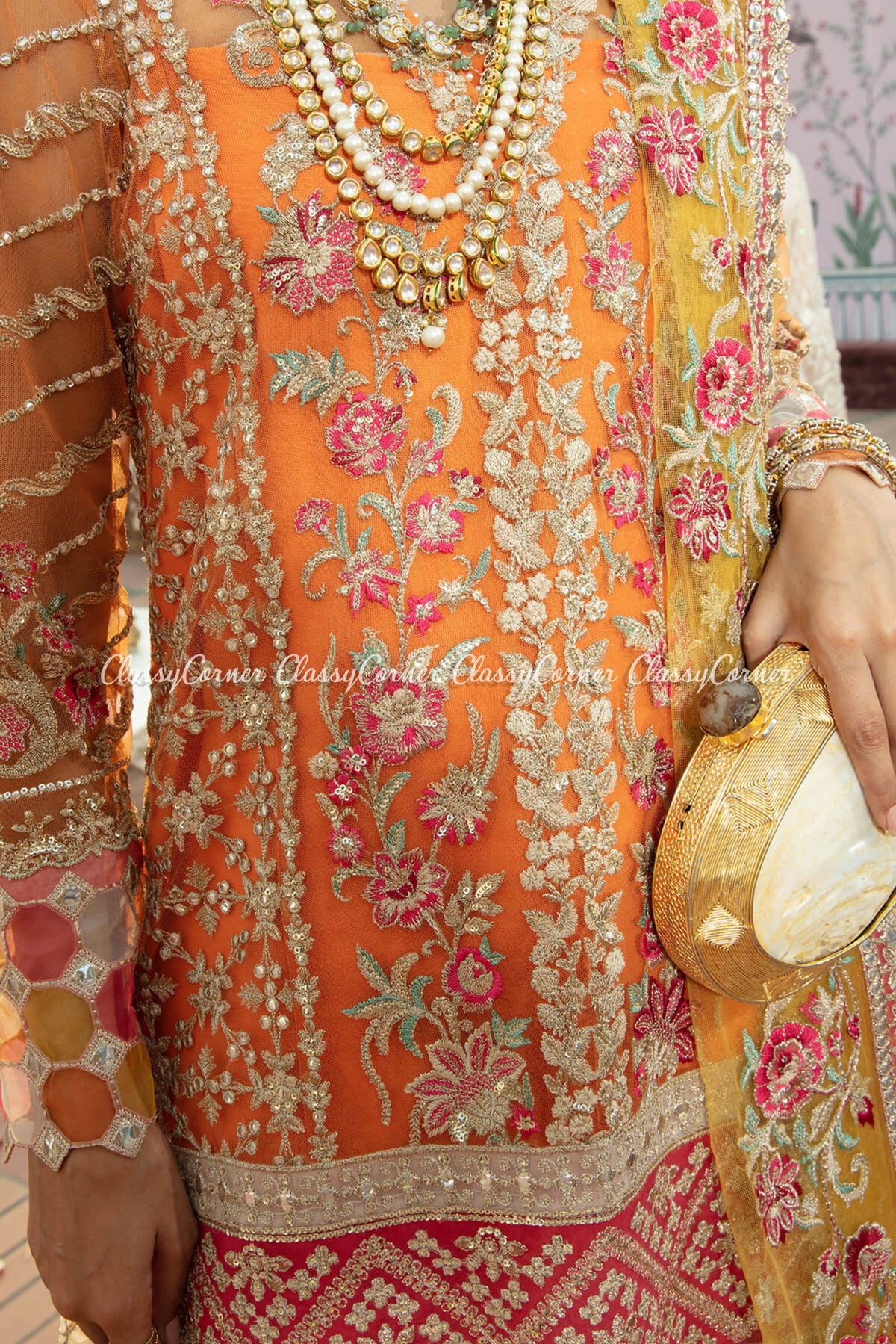 pakistani wedding party outfits