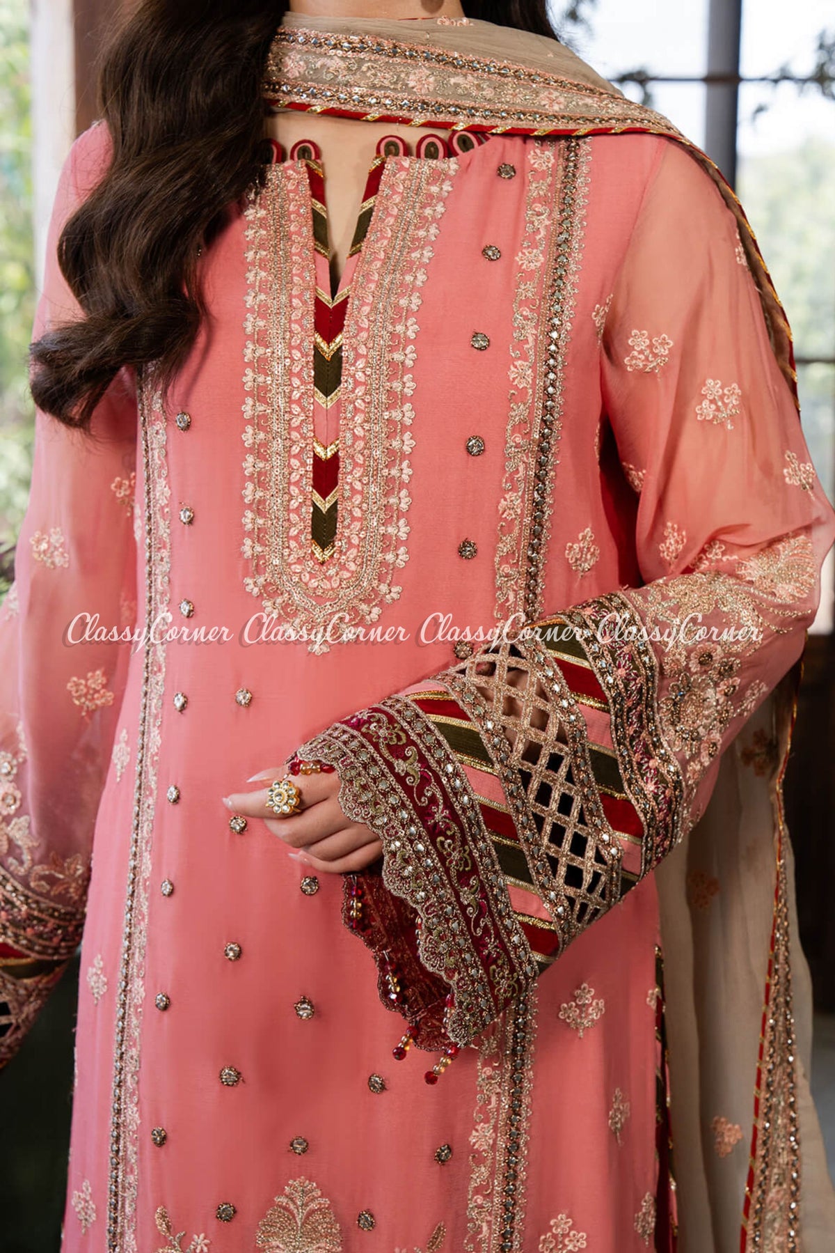 Women Chiffon outfits for Weddings |