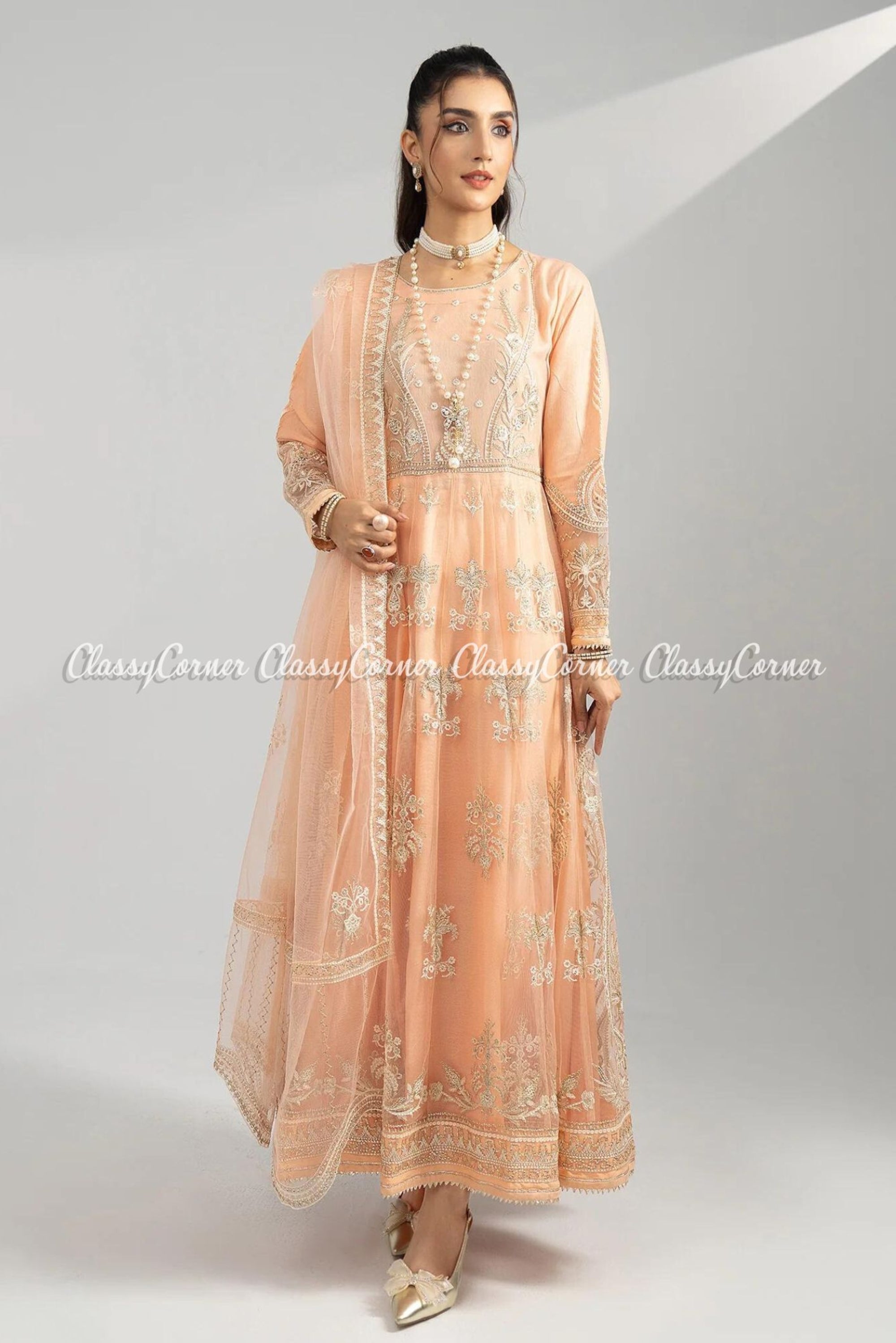 Pakistani wedding ensembles for females