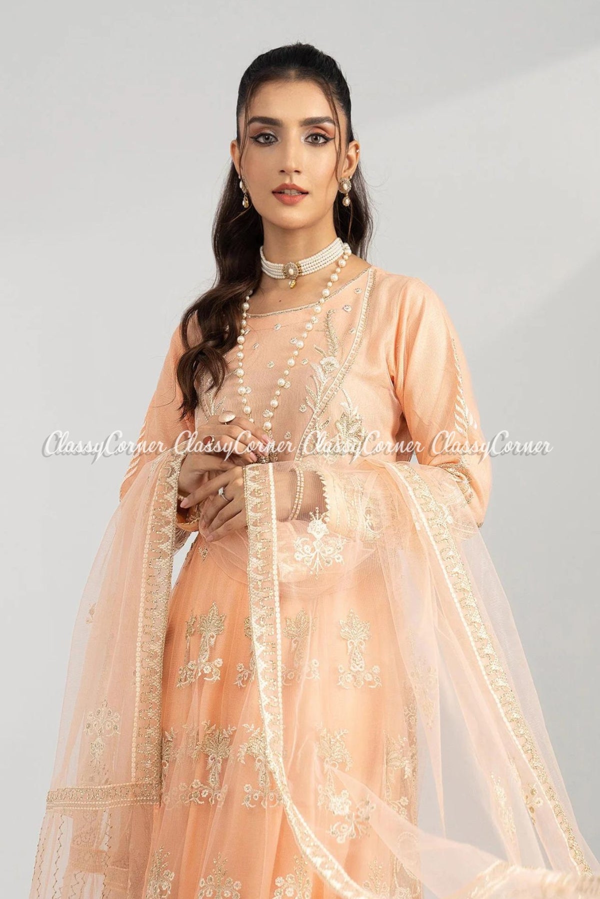 Pakistani wedding ensembles for females