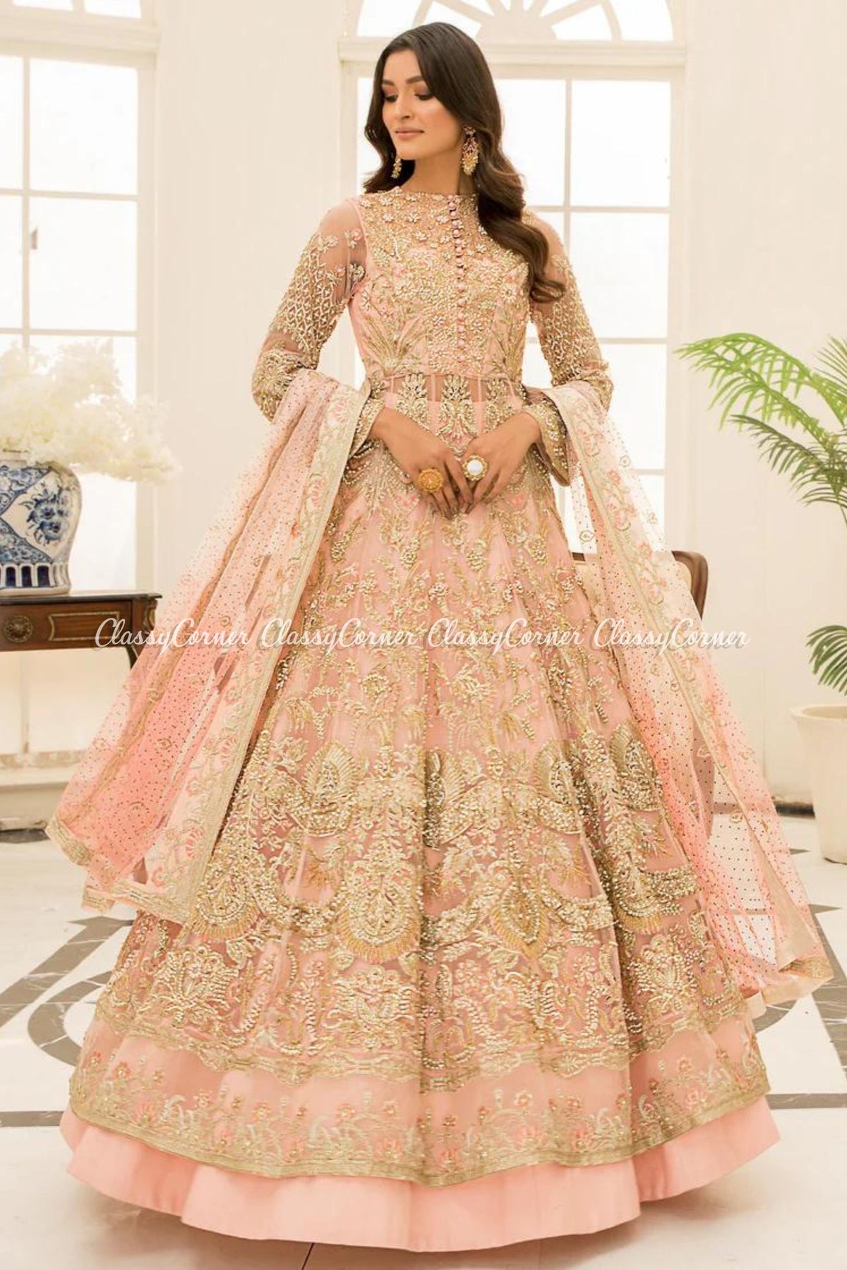 Pakistani Bridal Gown For Wedding