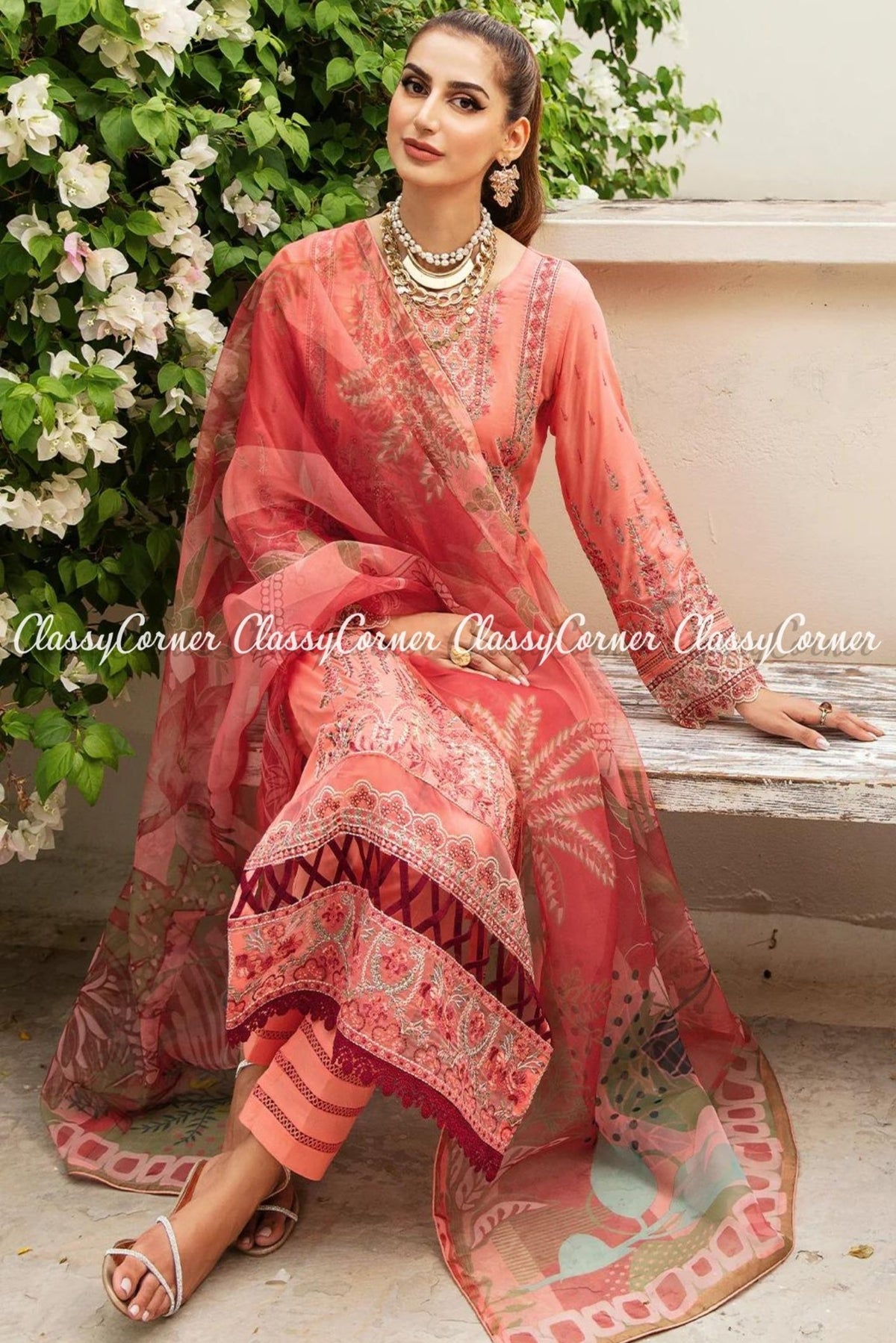 Pakistani Lawn Salwar Kameez Sydney