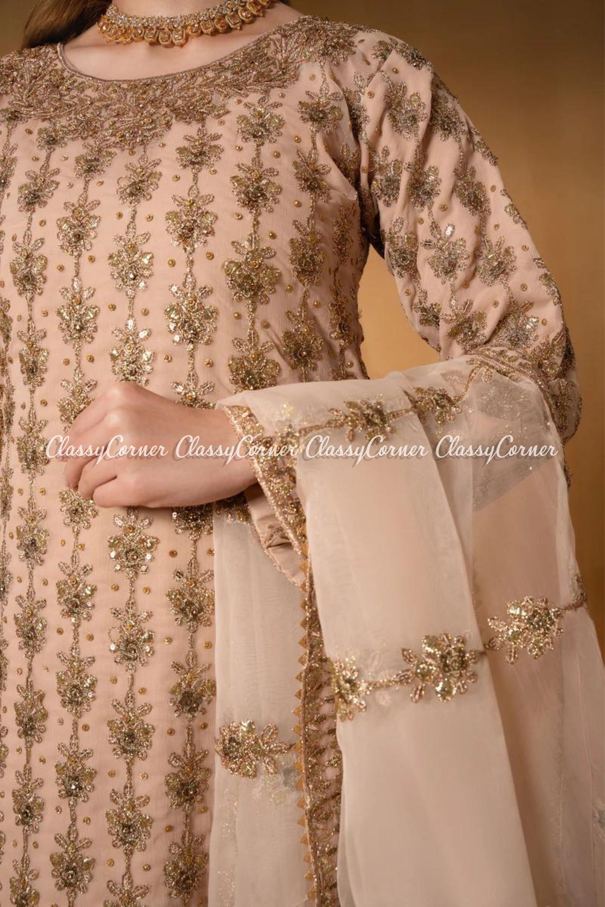 Pakistani wedding ensembles for females