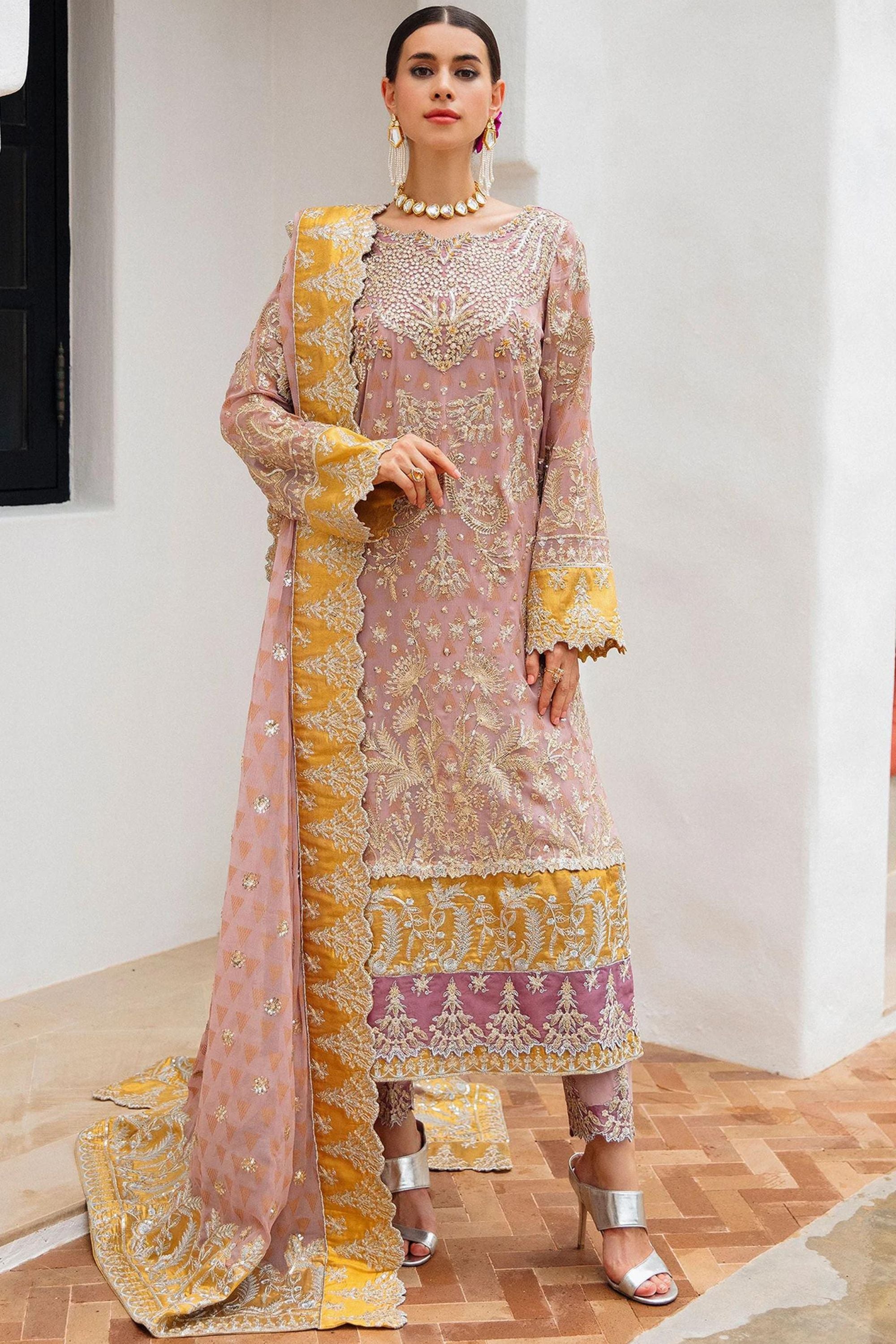 Online Pakistani Wedding Suits For Women 