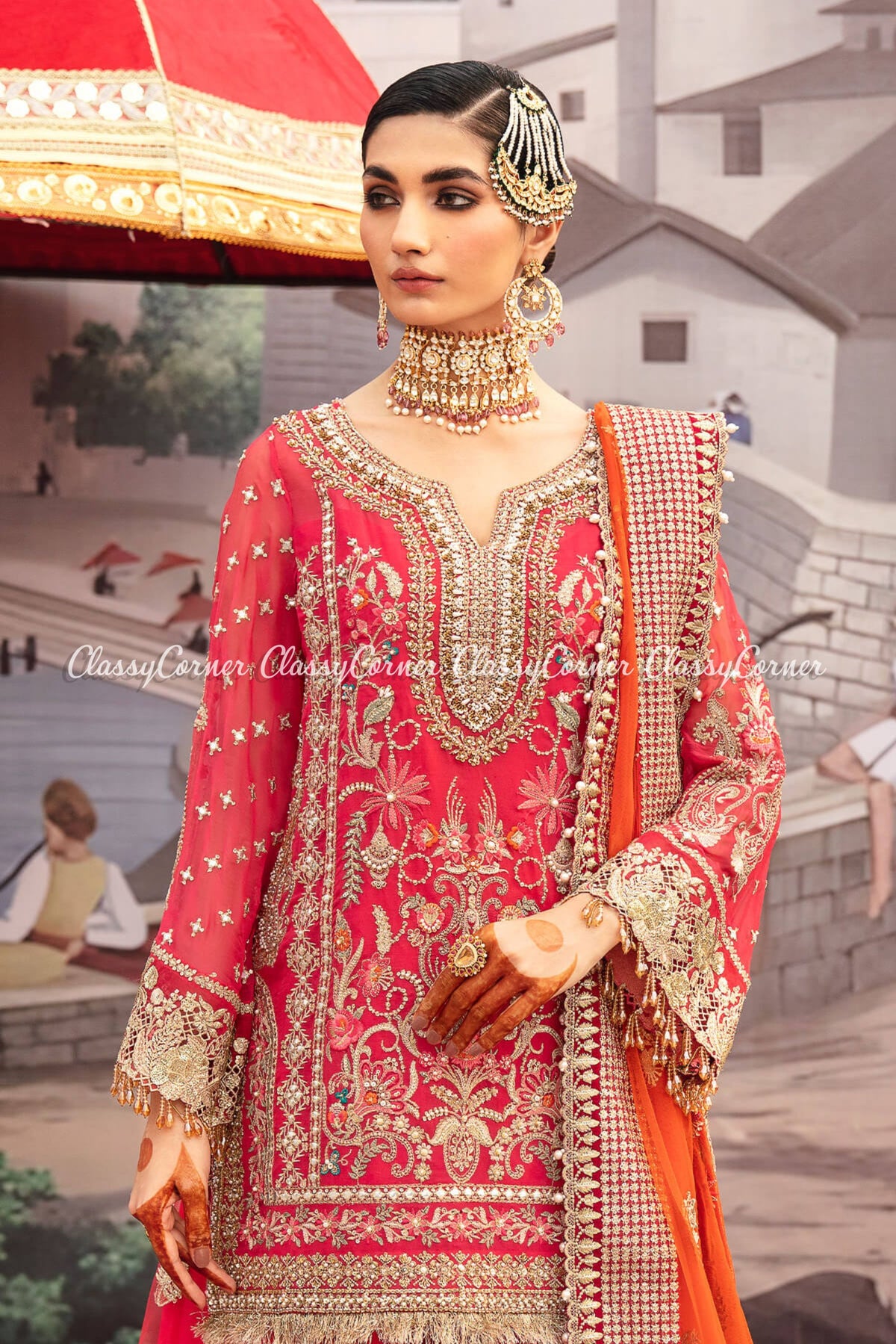 Pakistani wedding Anarkali dresses Sydney