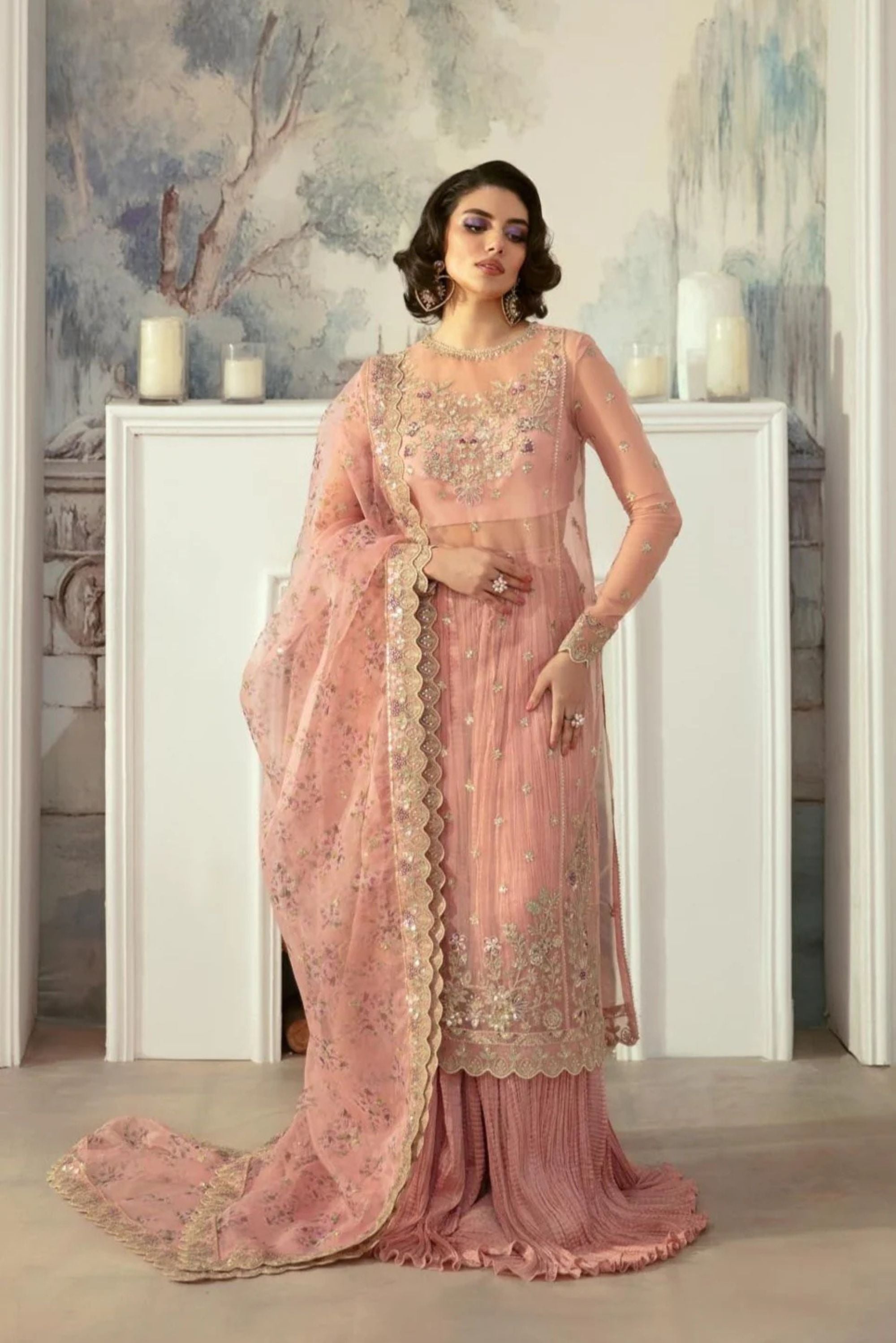 Pakistani Wedding Sharara Suits