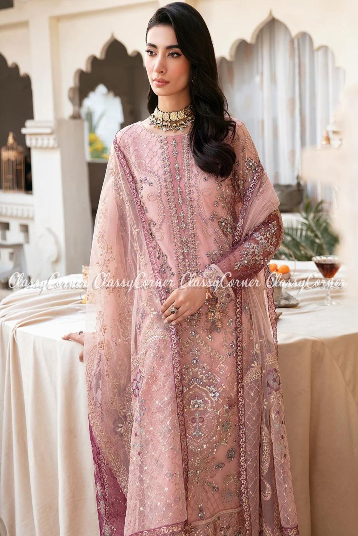 pakistani formal dress for wedding