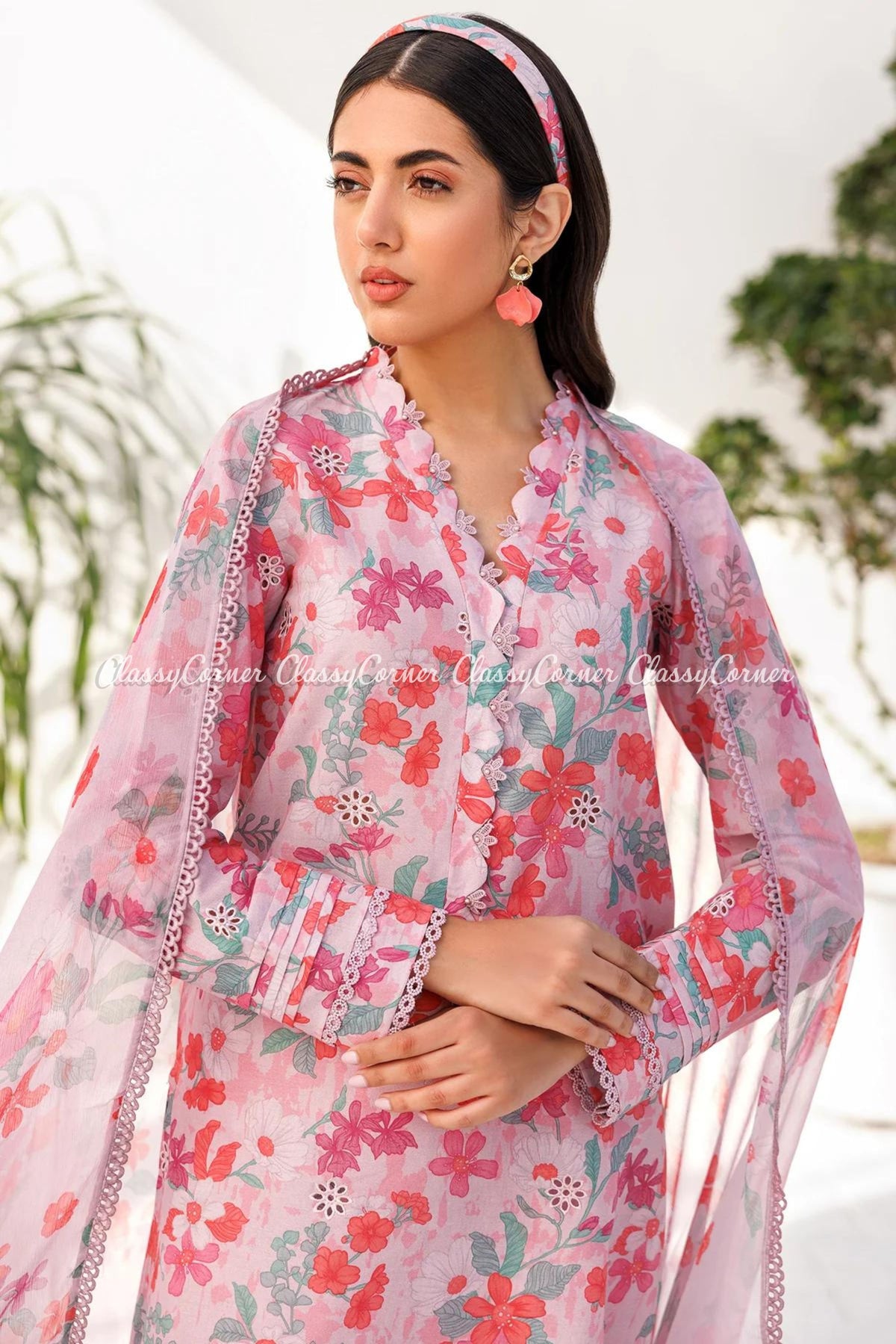 Simple Pakistani Lawn Suits