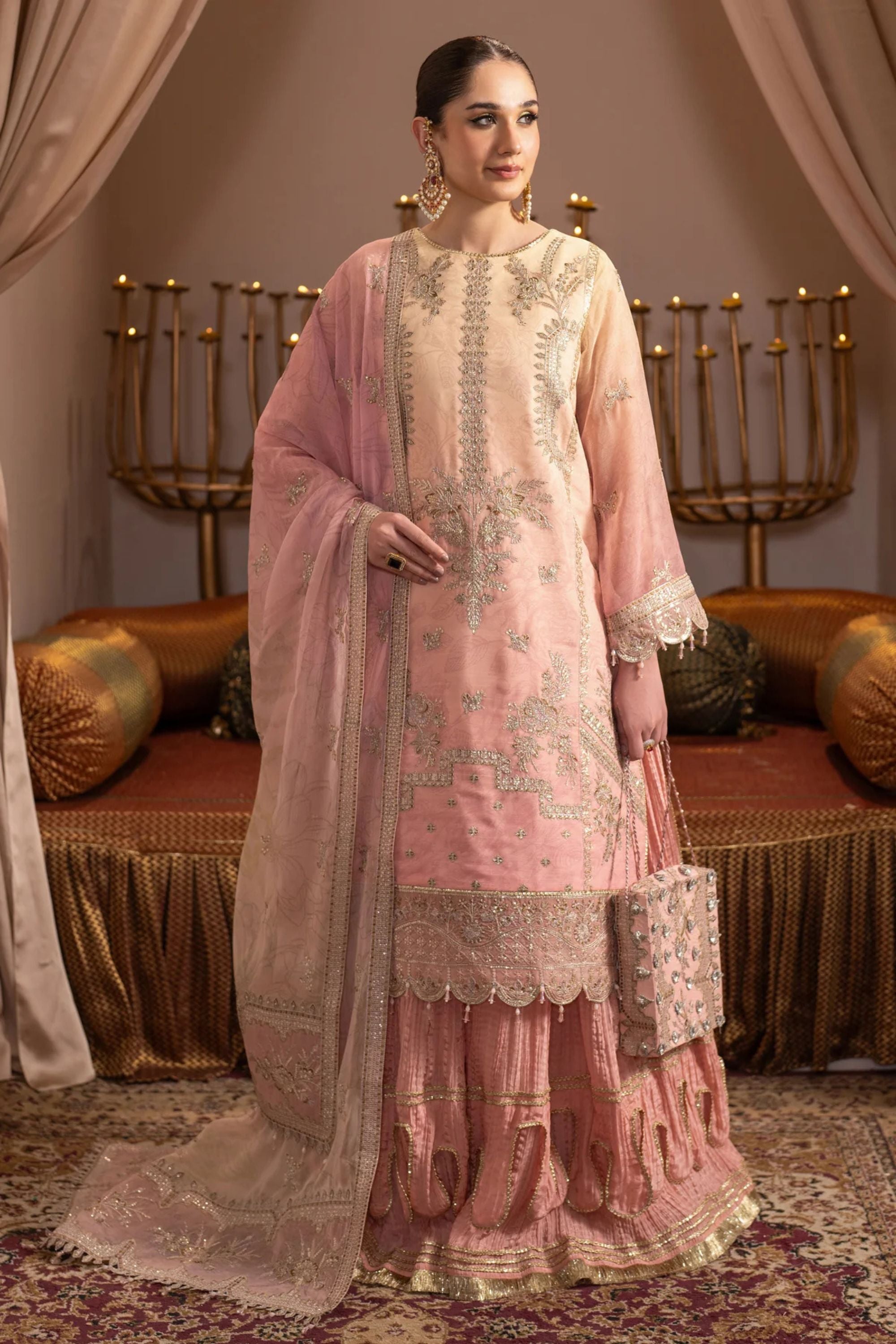 Pakistani Wedding Sharara Suits