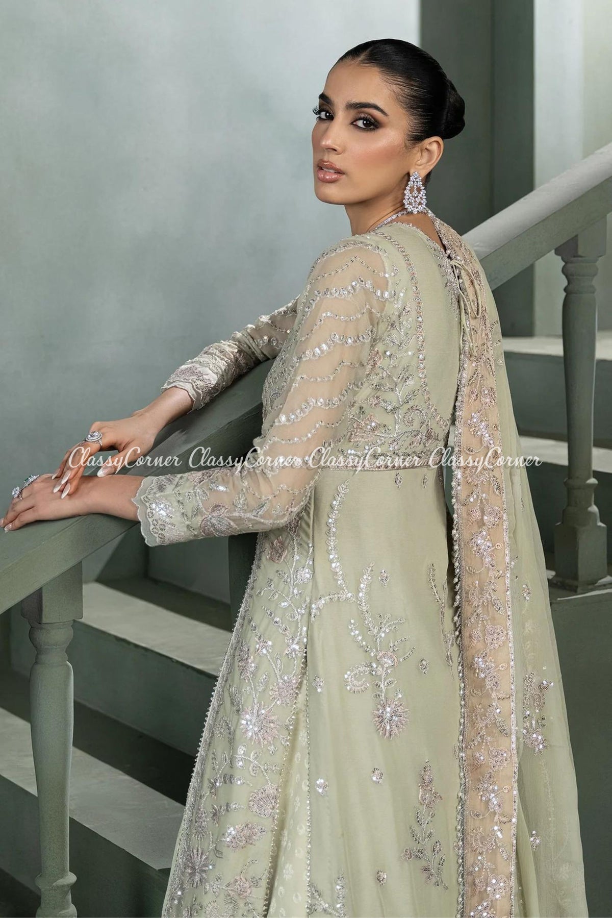 Pakistani wedding ensembles for females