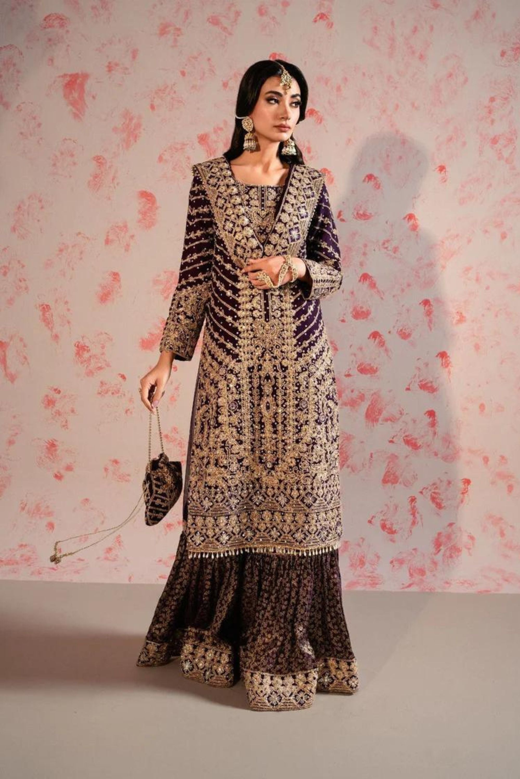 Pakistani Wedding Gharara For Ladies