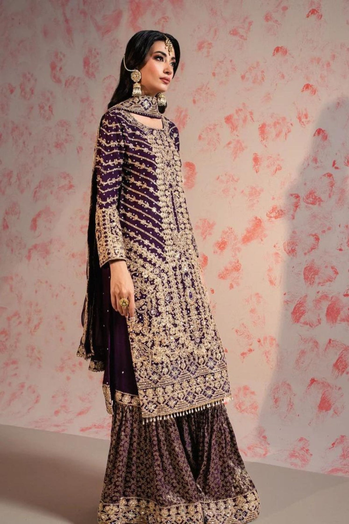 Pakistani Wedding Gharara For Ladies