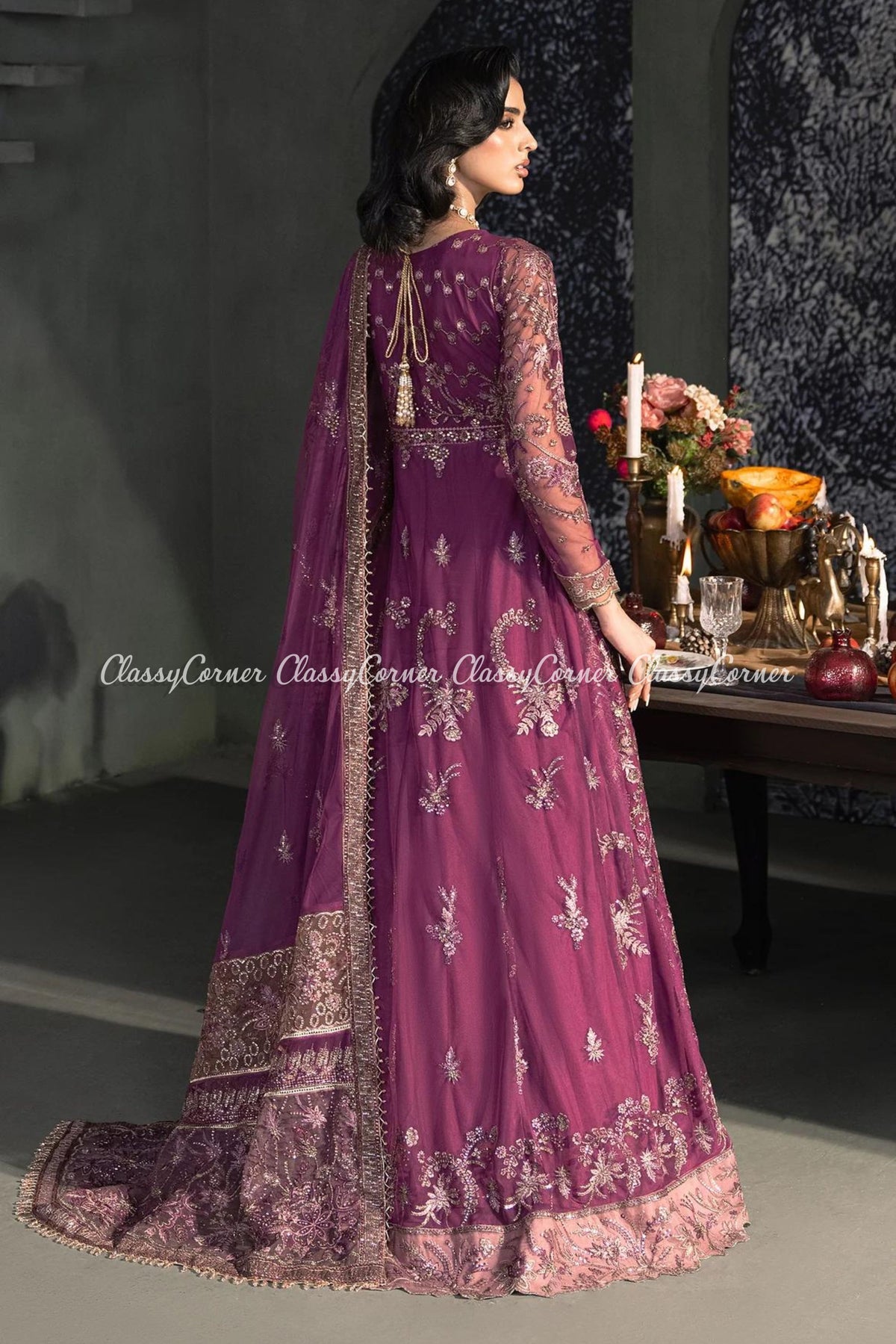 pakistani wedding gown