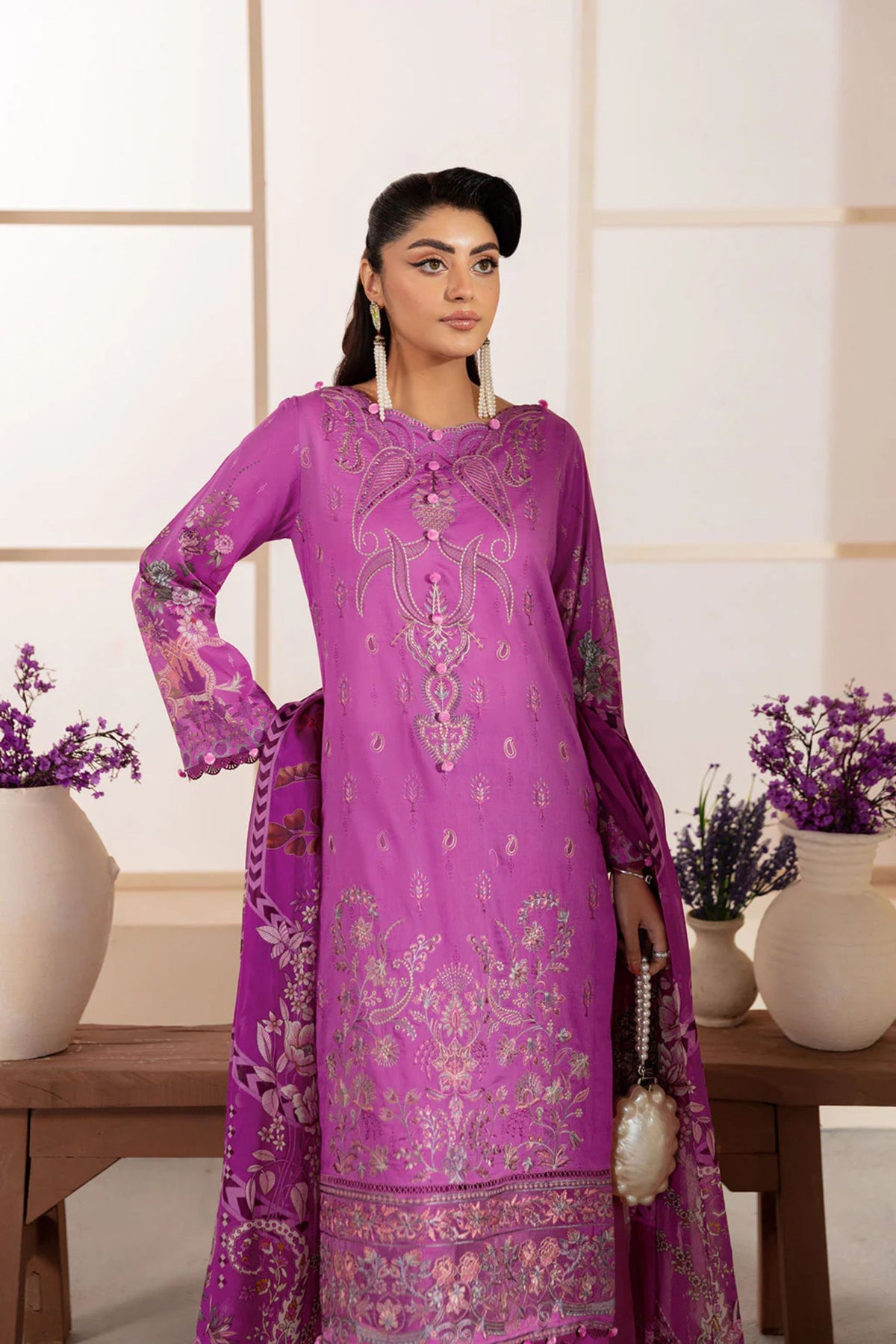 pakistani semi formal guest outfit