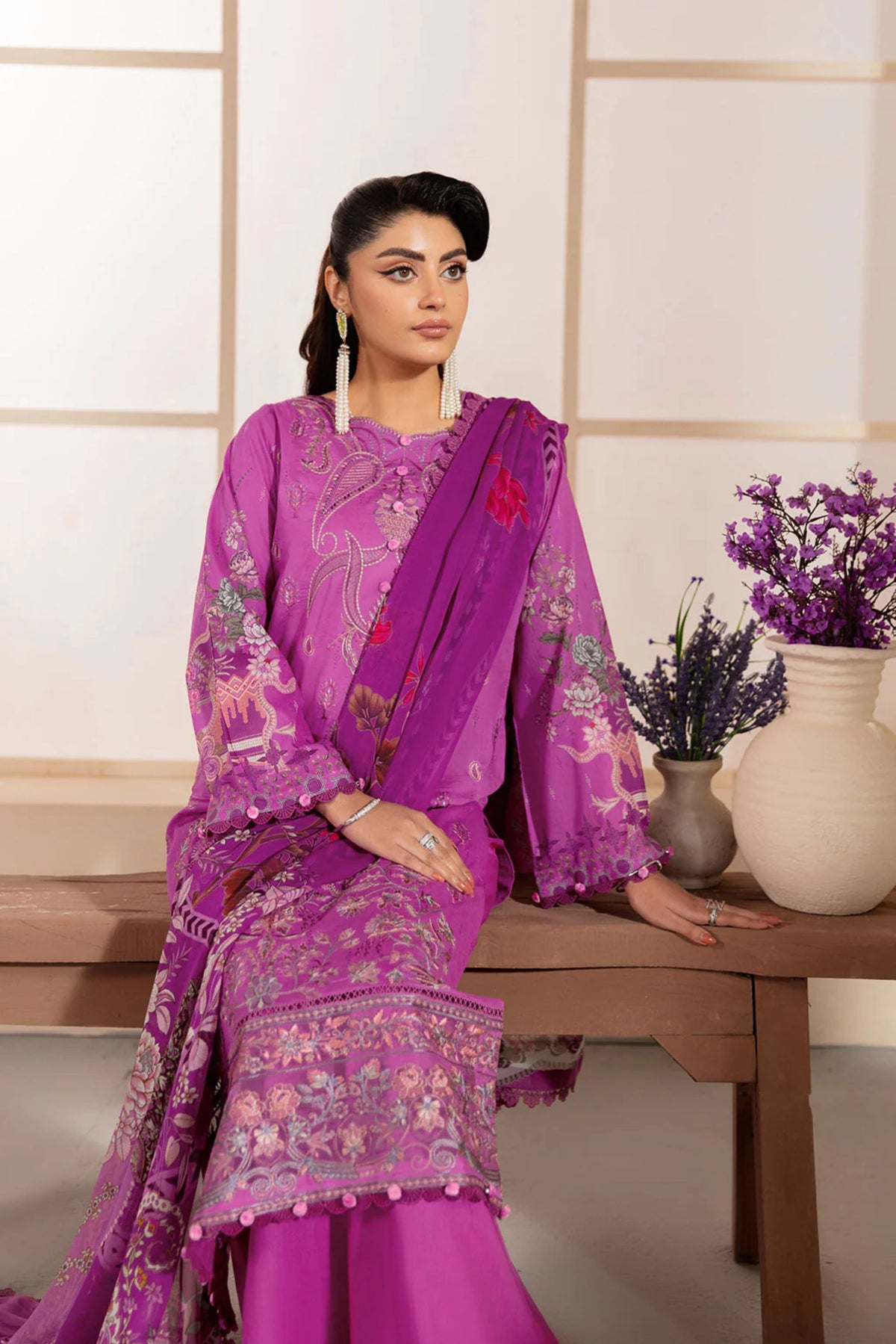 pakistani semi formal guest outfit