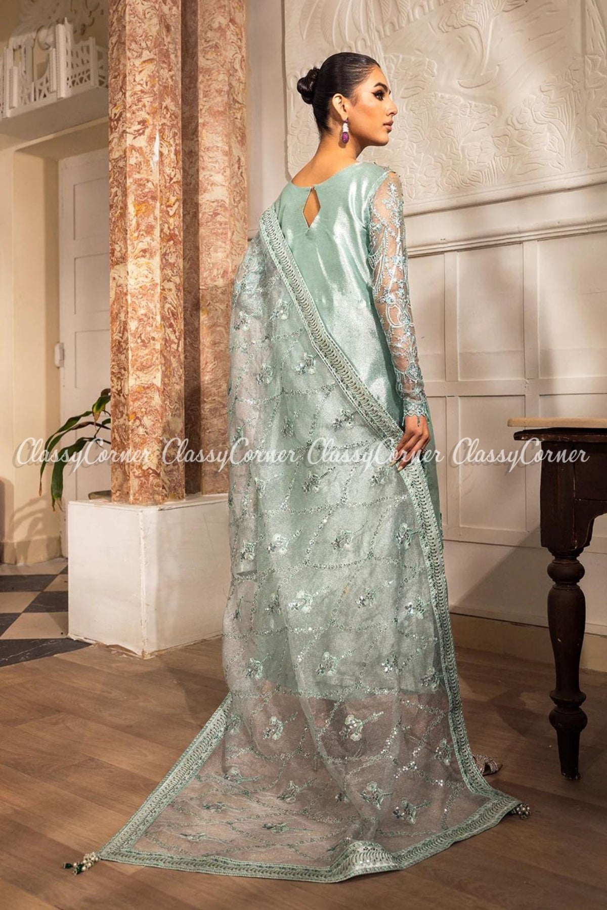 party dress for pakistani wedding