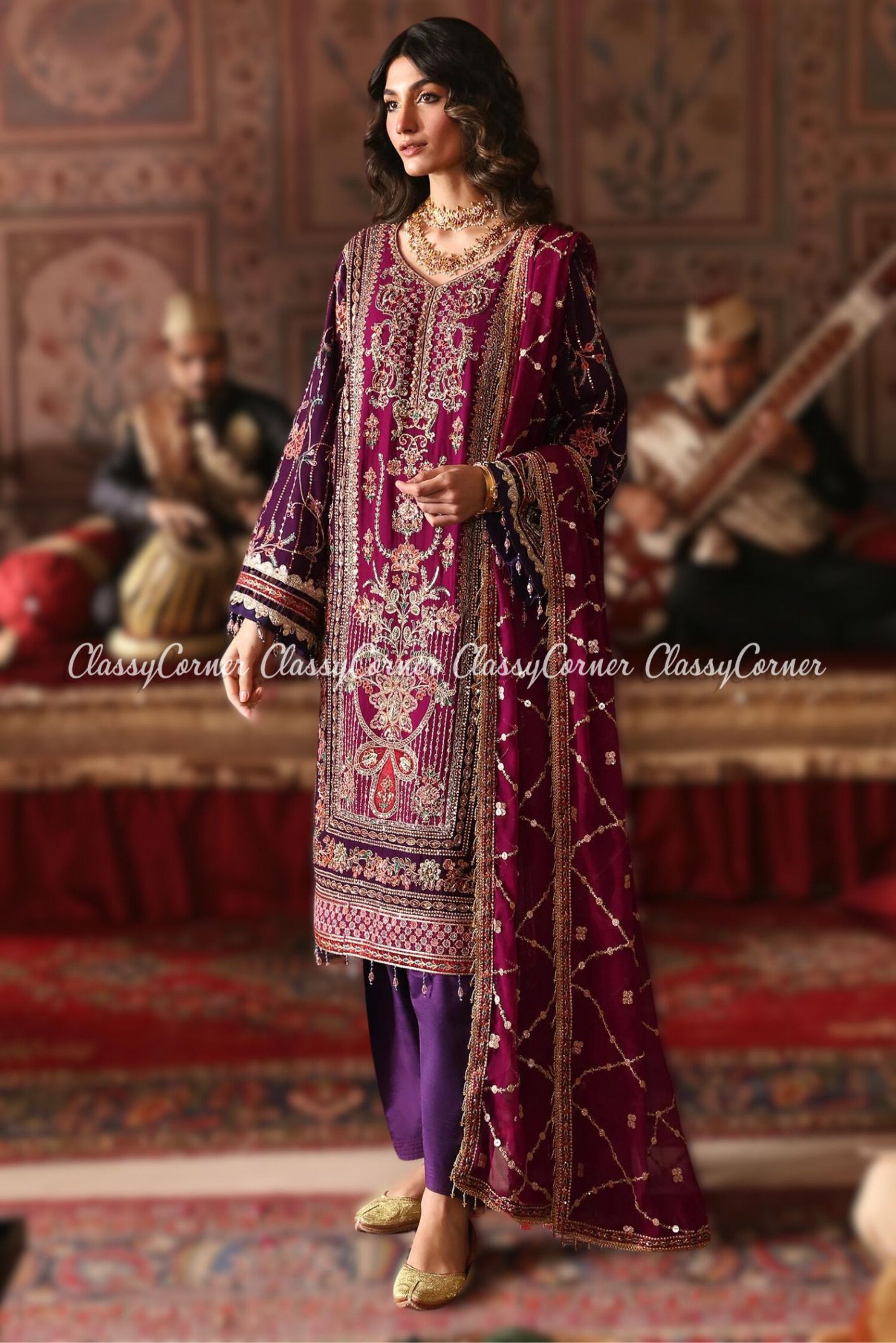 party dress for pakistani wedding