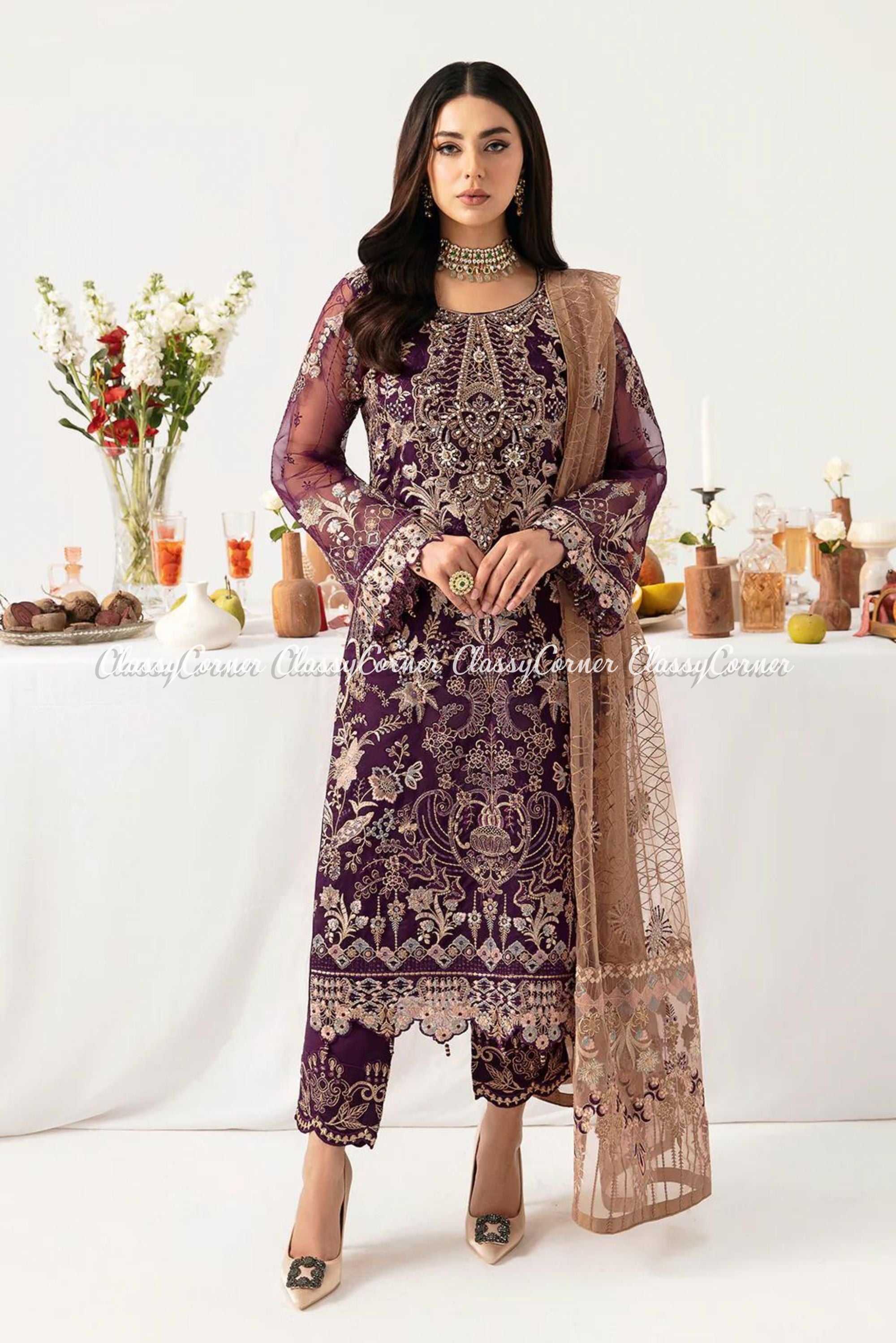 Traditional Pakistani wedding dresses