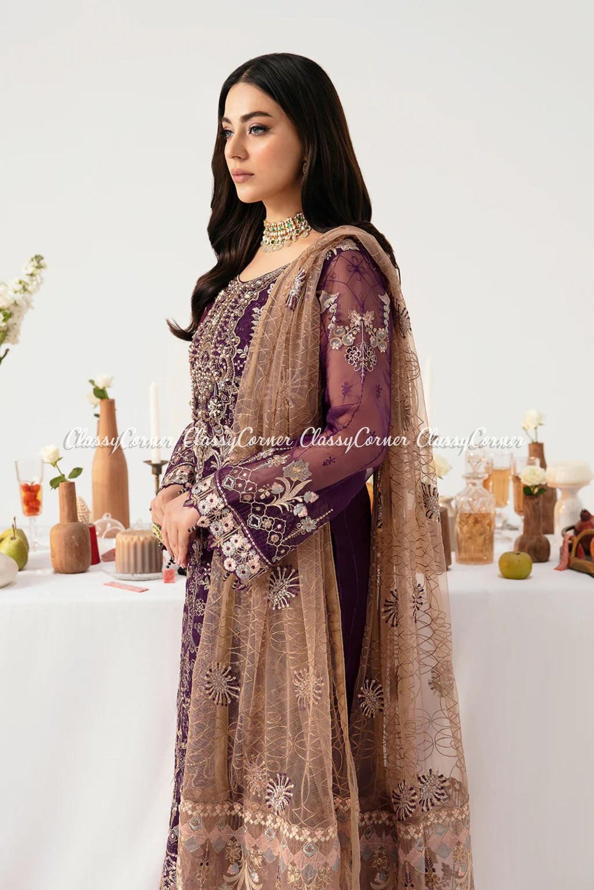 pakistani formal dress for wedding