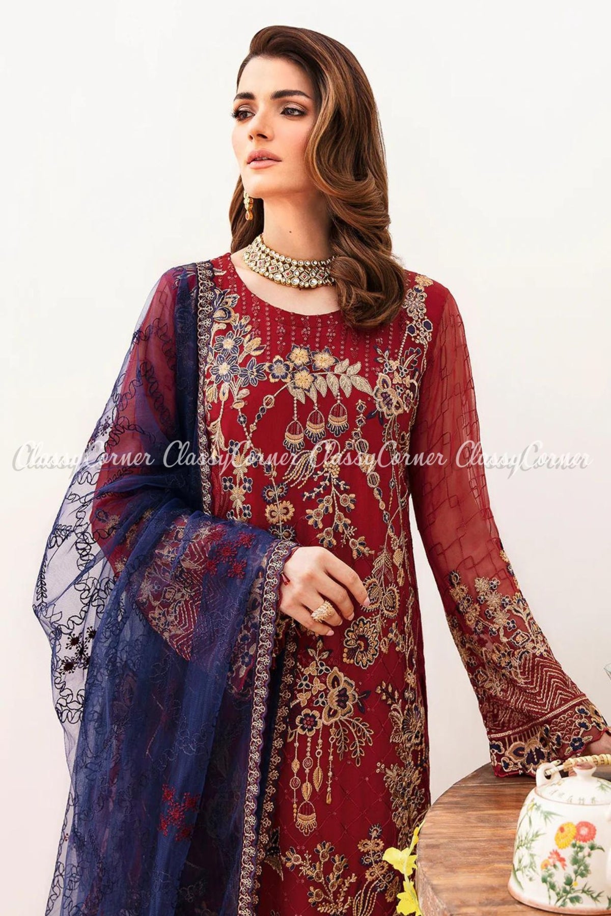 women&#39;s formal wear for indian wedding 