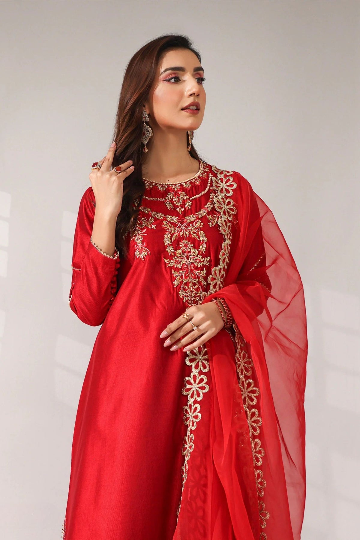 Pakistani wedding ensembles for females