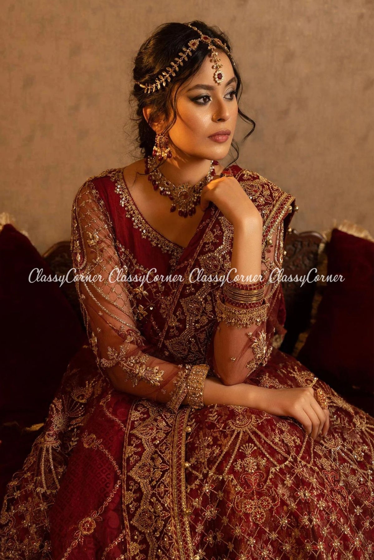 Pakistani bridal attire