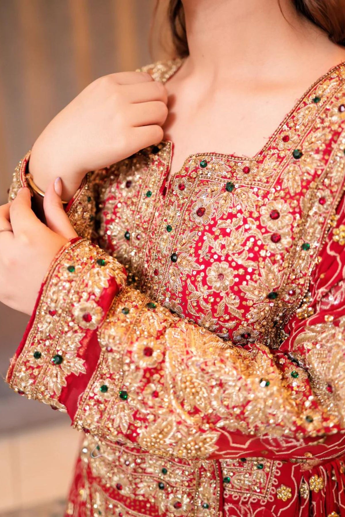 Pakistani Wedding Lehenga Outfit 