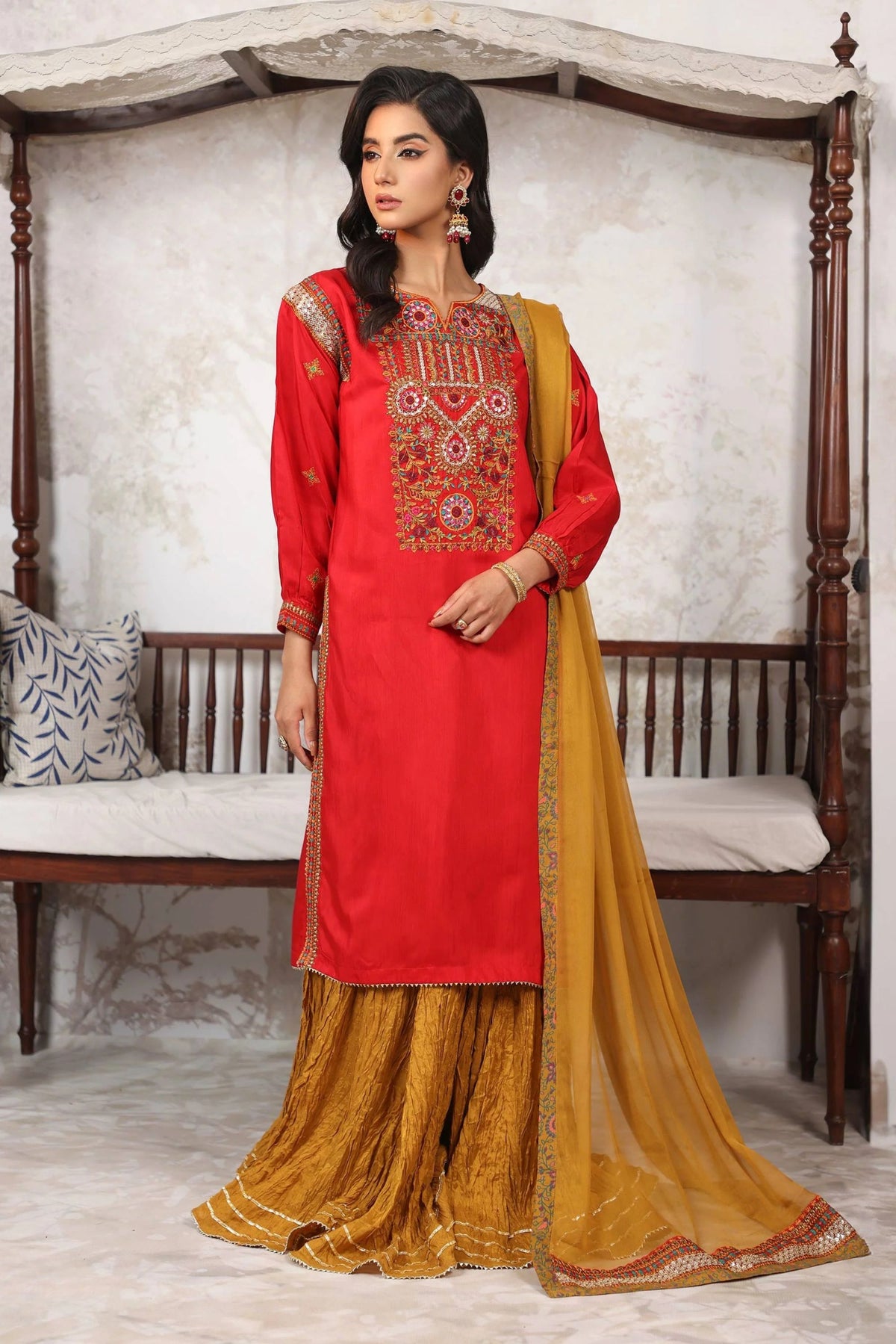 Pakistani Wedding Sharara Suits