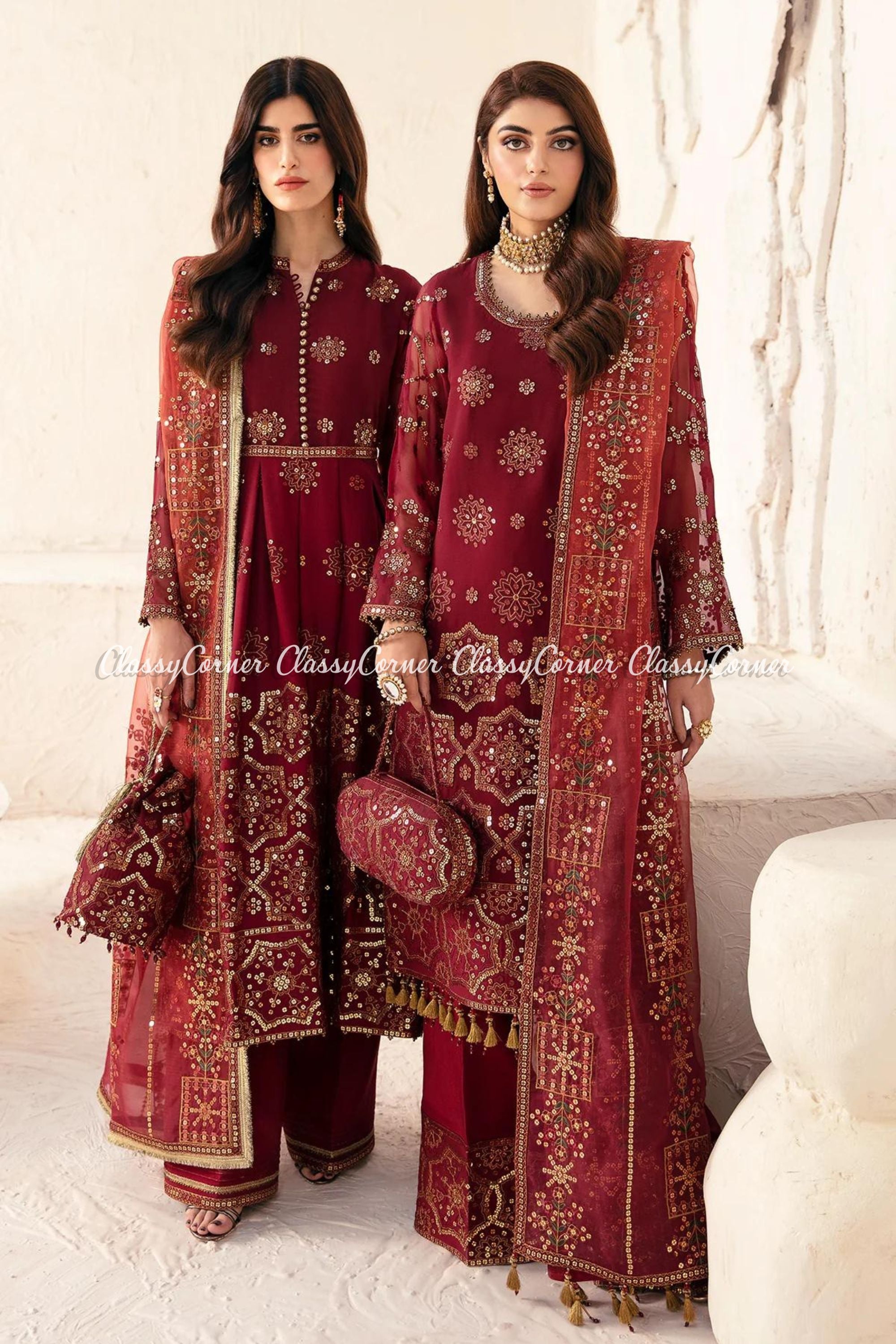 Pakistani Party Wear Fancy Dresses Online