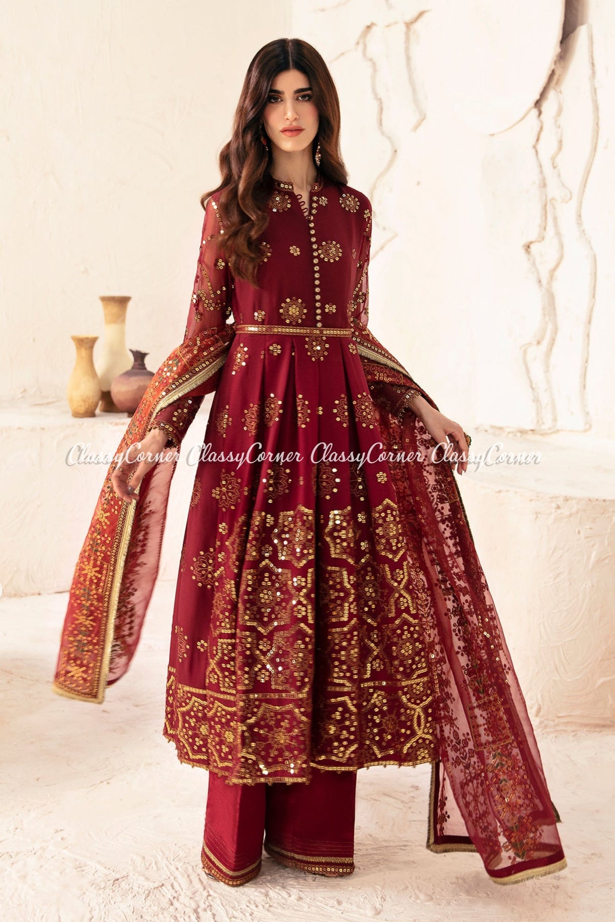 Pakistani Party Wear Fancy Dresses Online