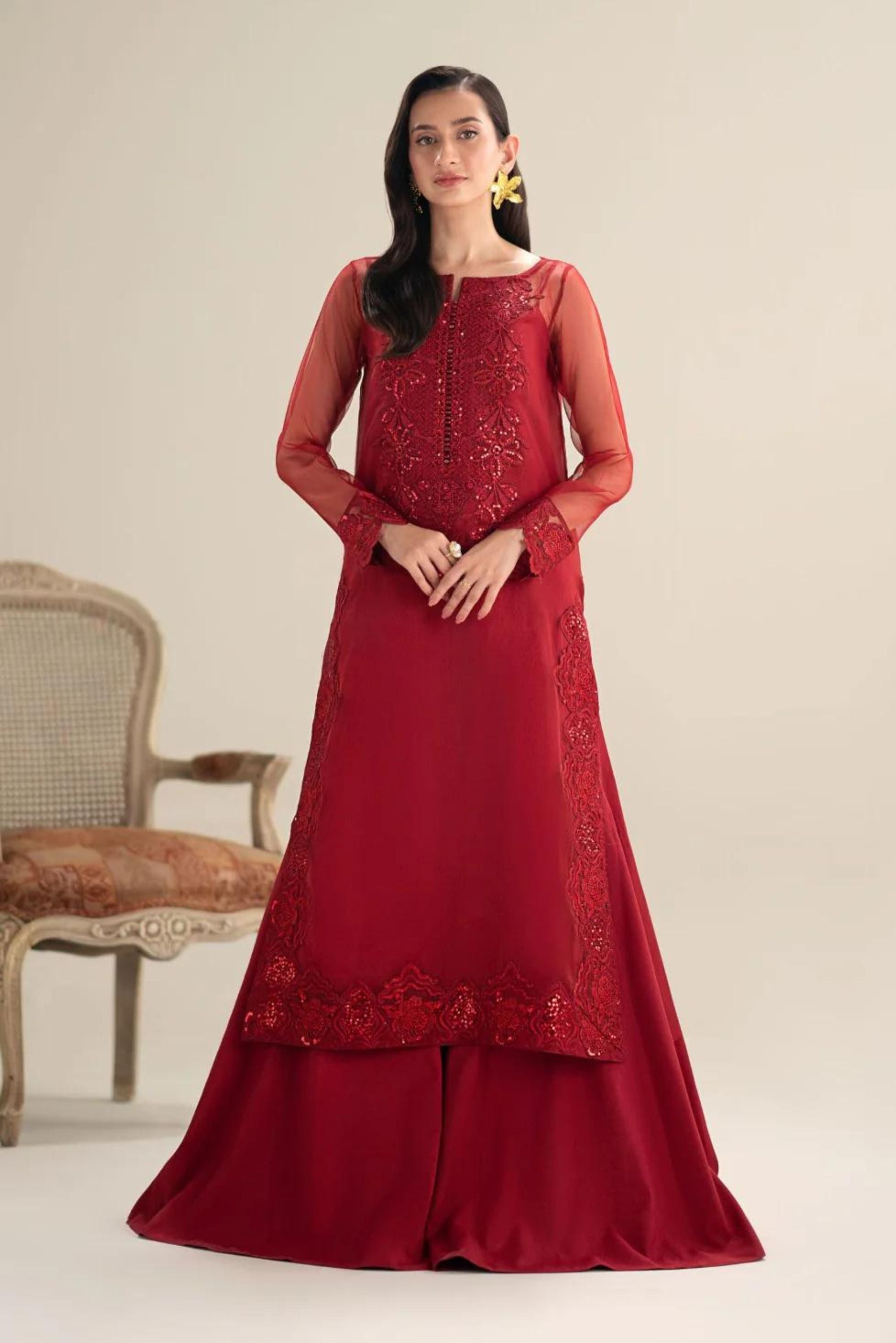 Pakistani Wedding Sharara Suits 