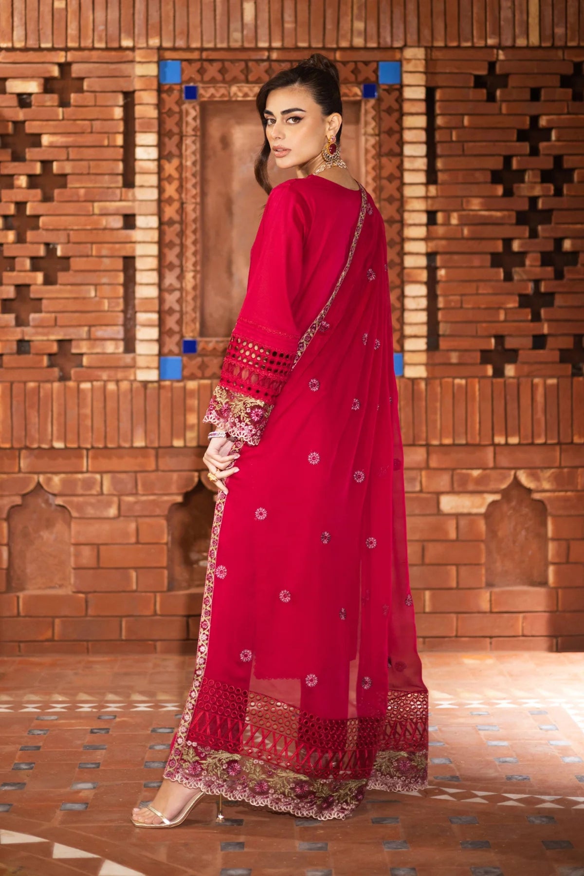 Desi Pakistani Formal Lawn Suits 