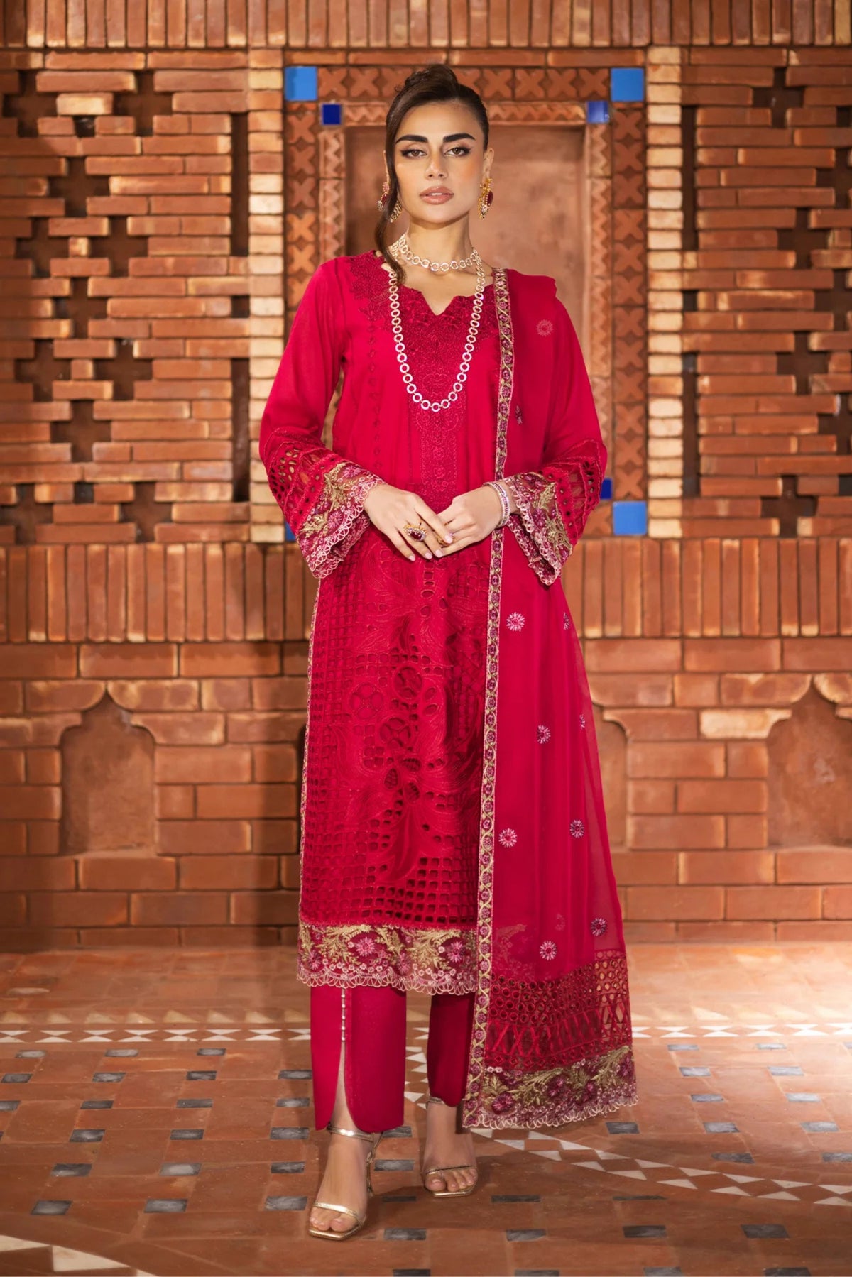 Desi Pakistani Formal Lawn Suits 