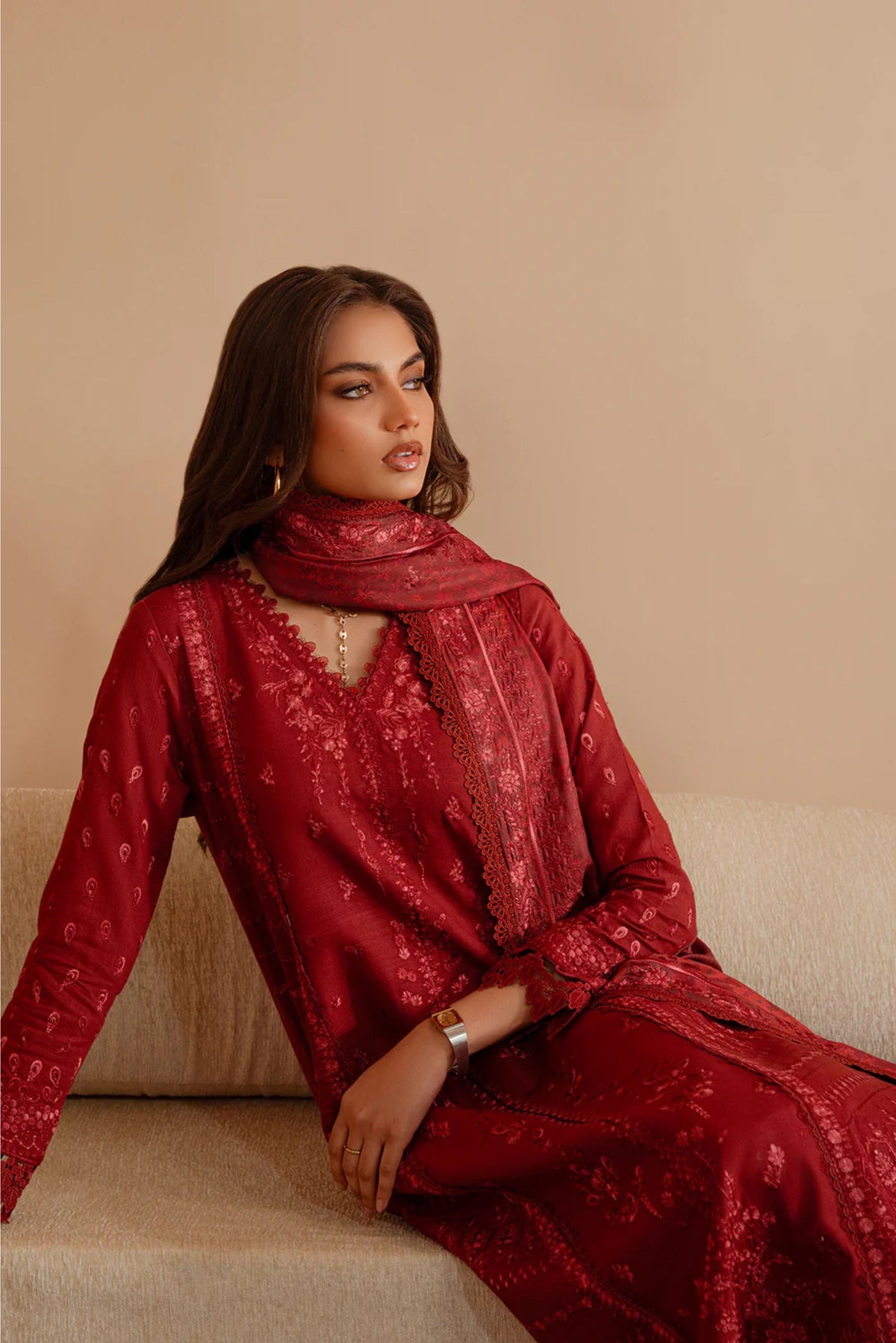 Pakistani Readymade Khadar Suits 