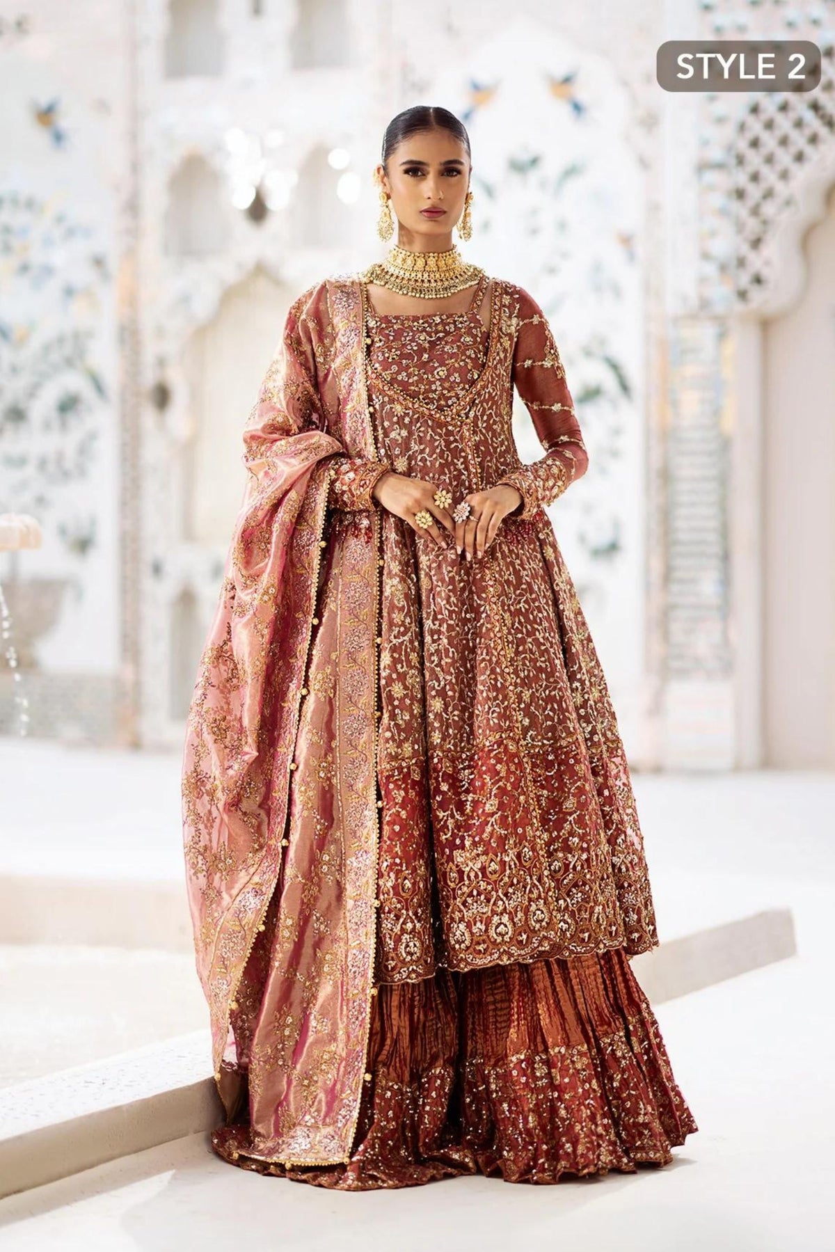 Pakistani Wedding Anarkali Dresses