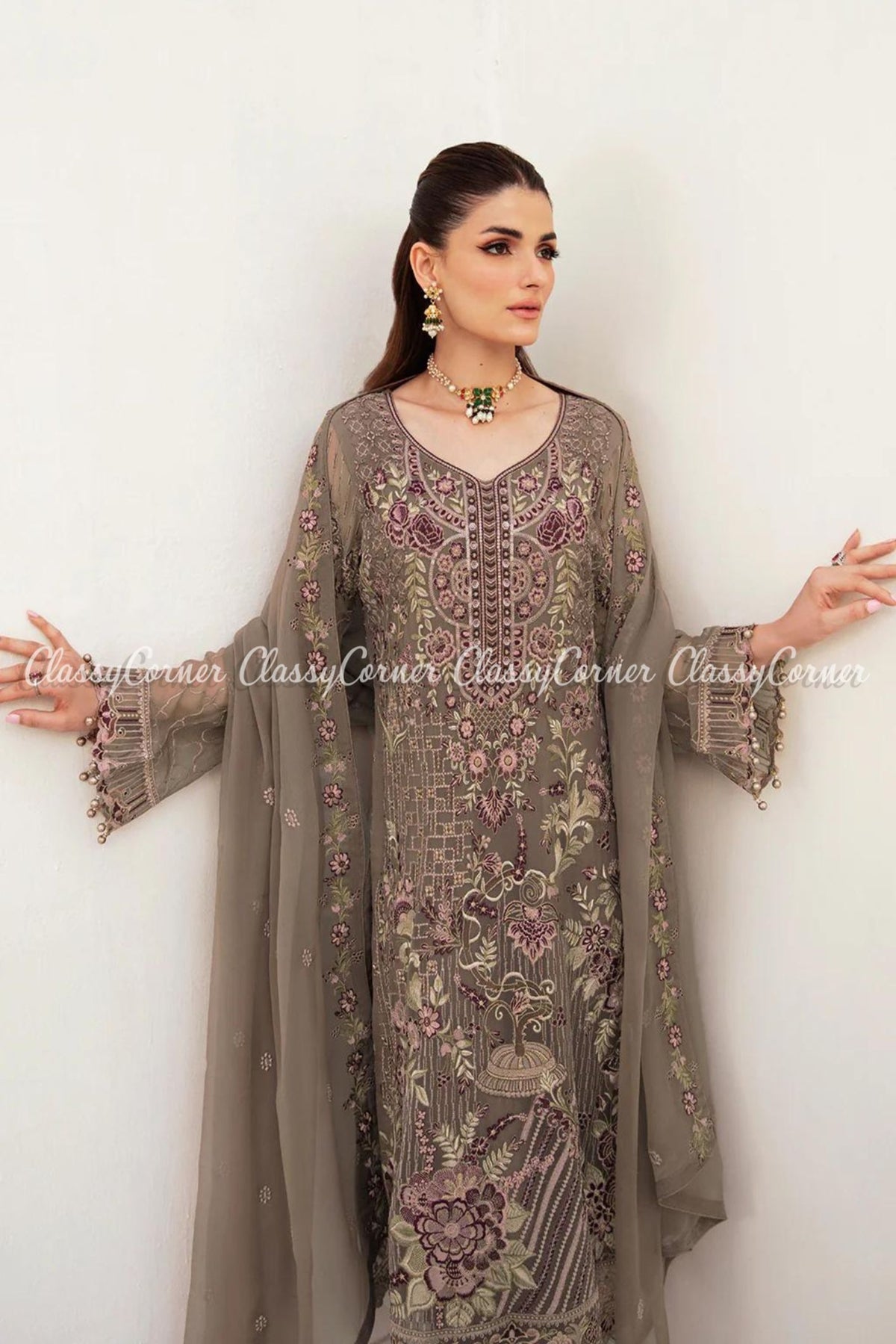 pakistani formal dress for wedding