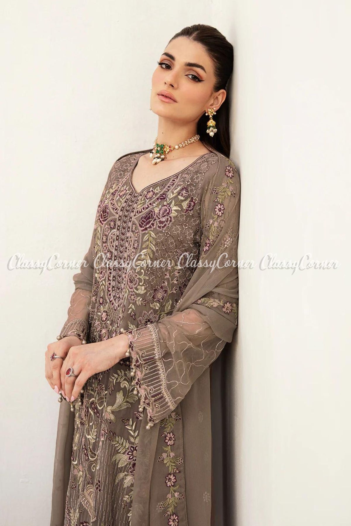 pakistani formal dress for wedding