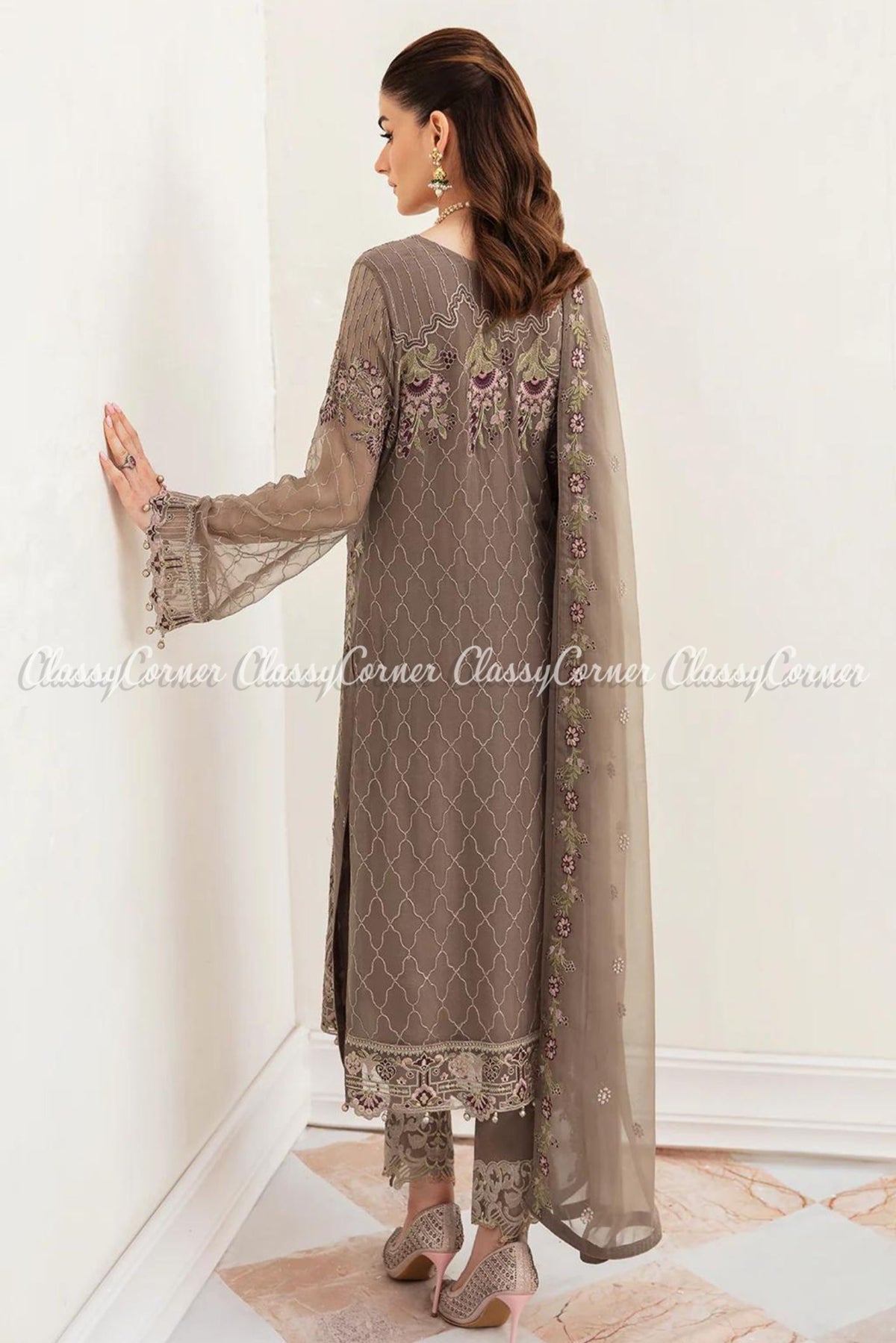 pakistani formal dress for wedding