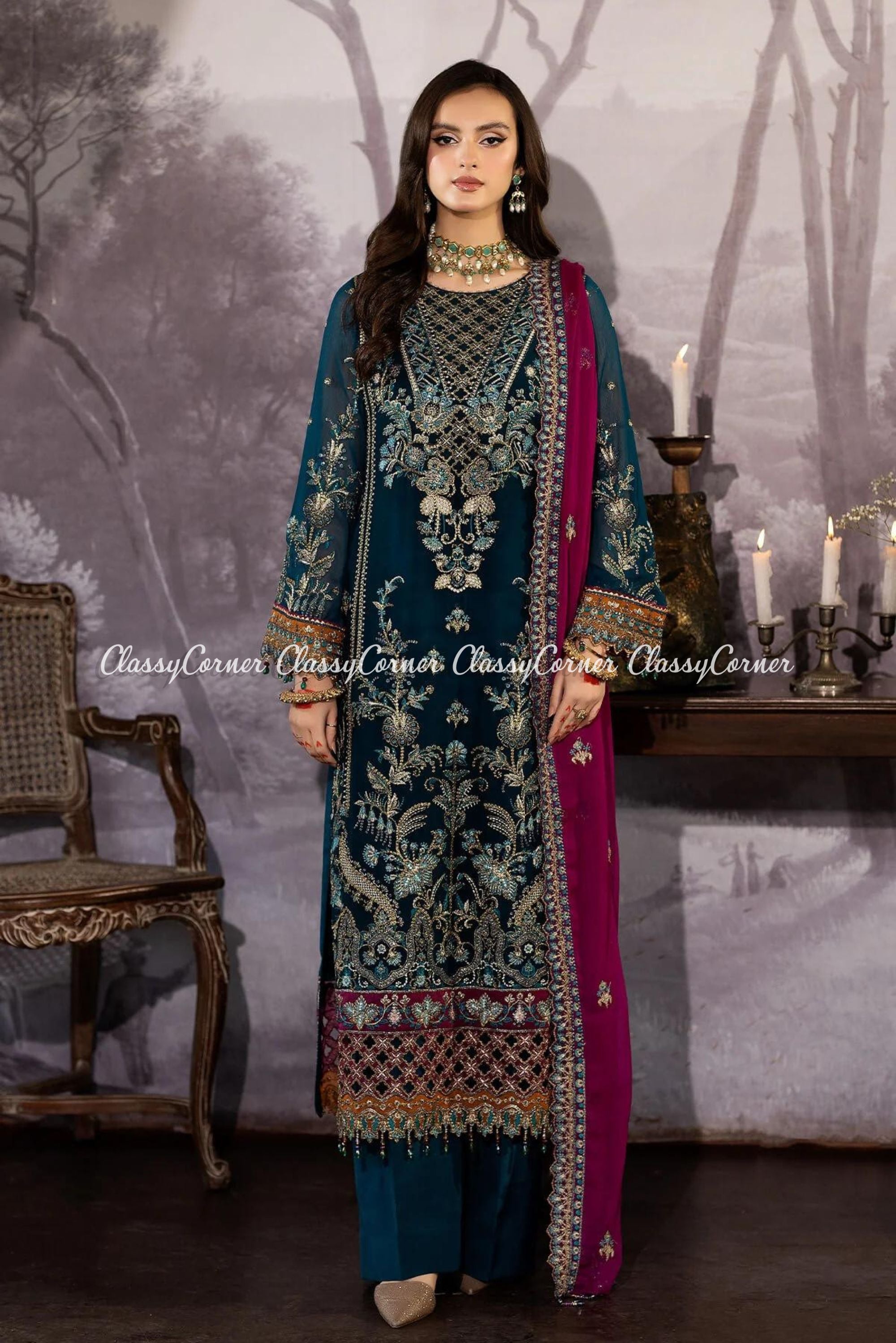 wedding outfits for women pakistani