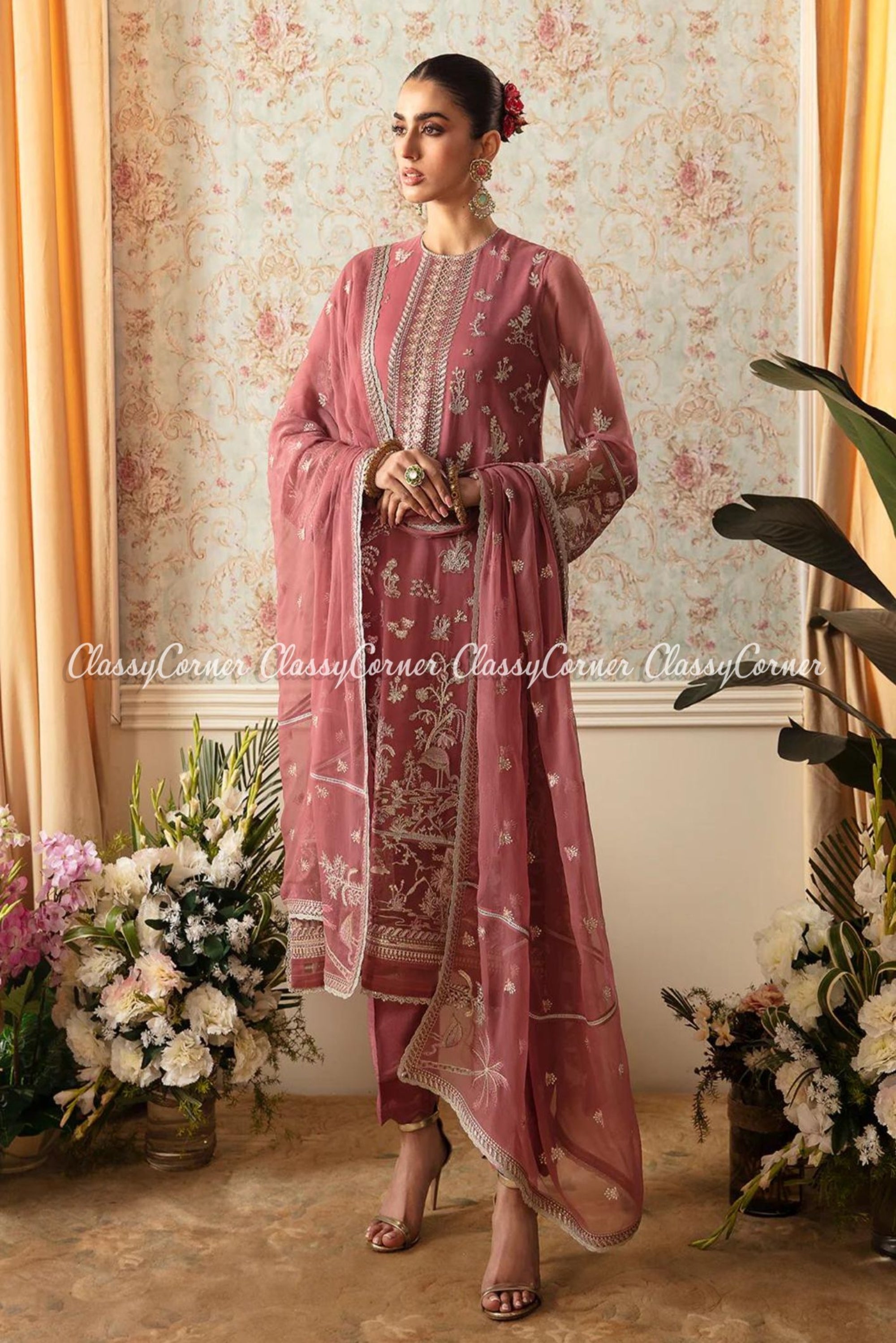 pakistani formal dress for wedding