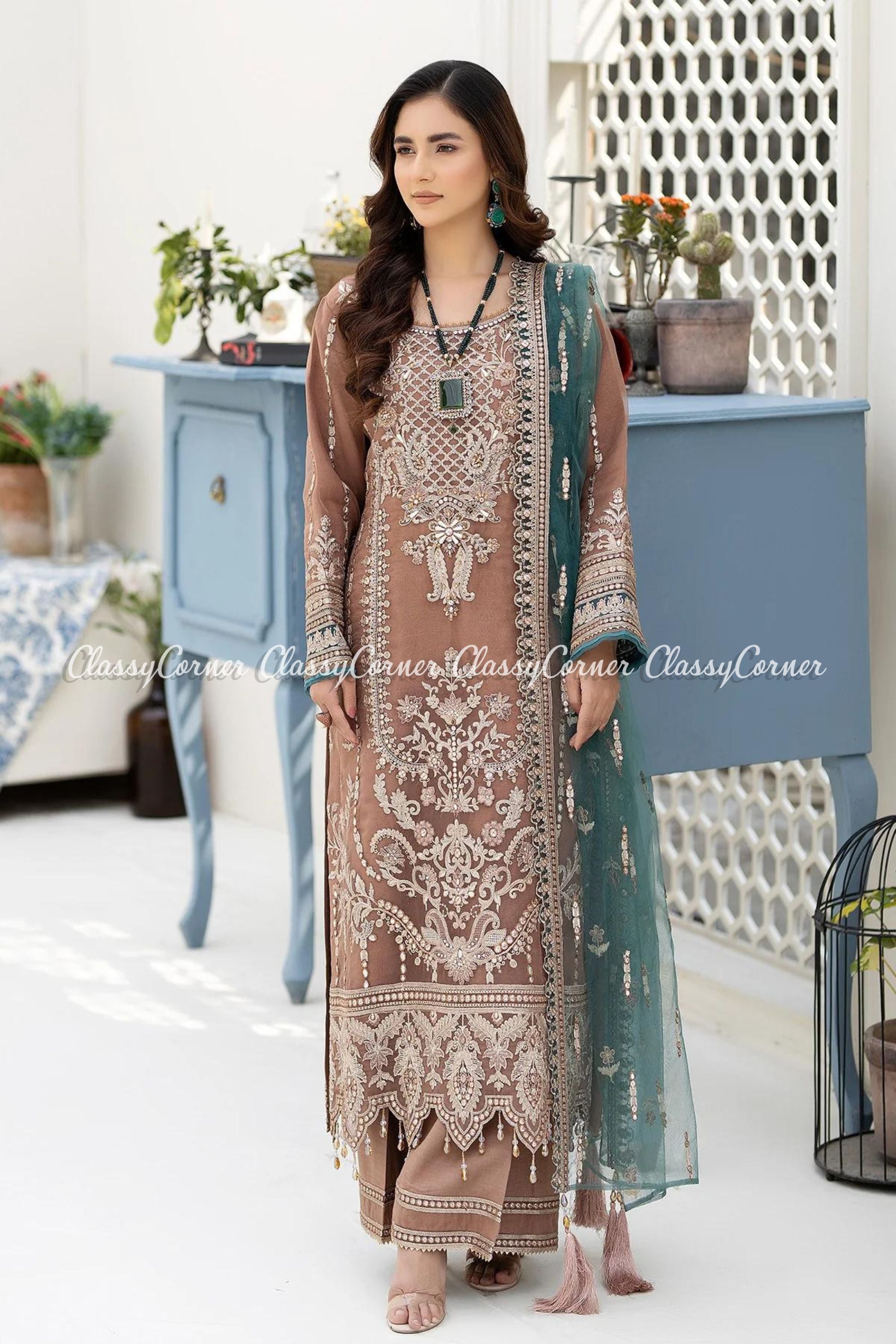 pakistani guest wedding outfits