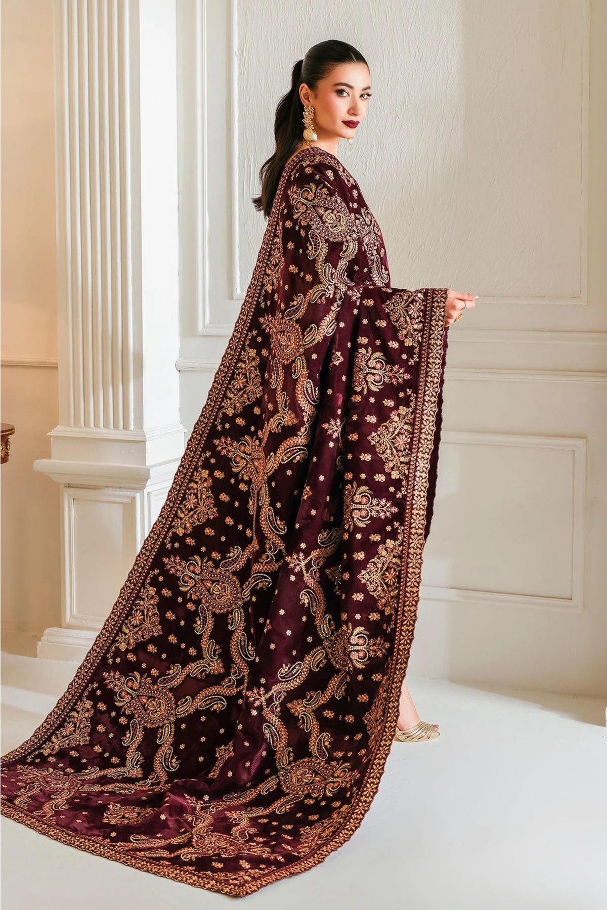 Pakistani Velvet Shawl In Australia