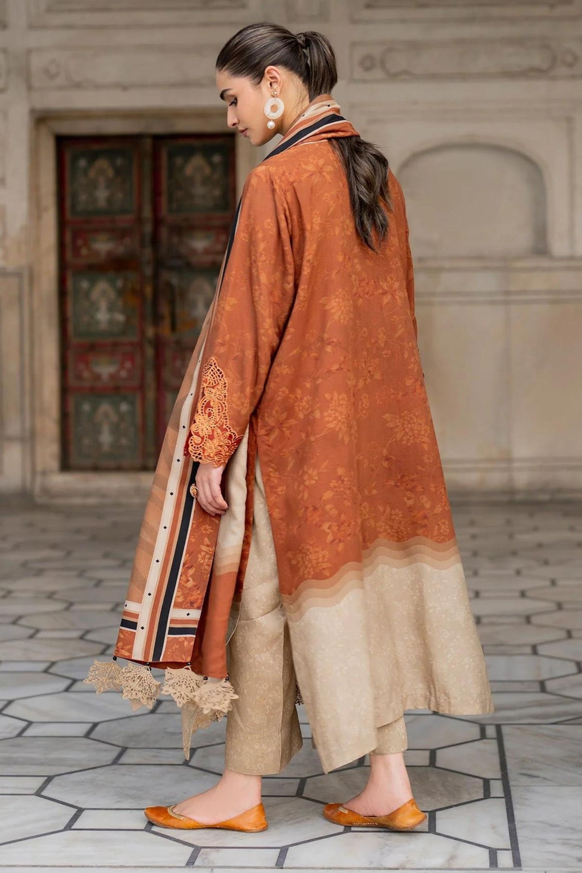 Pakistani 3pc Viscose Suit