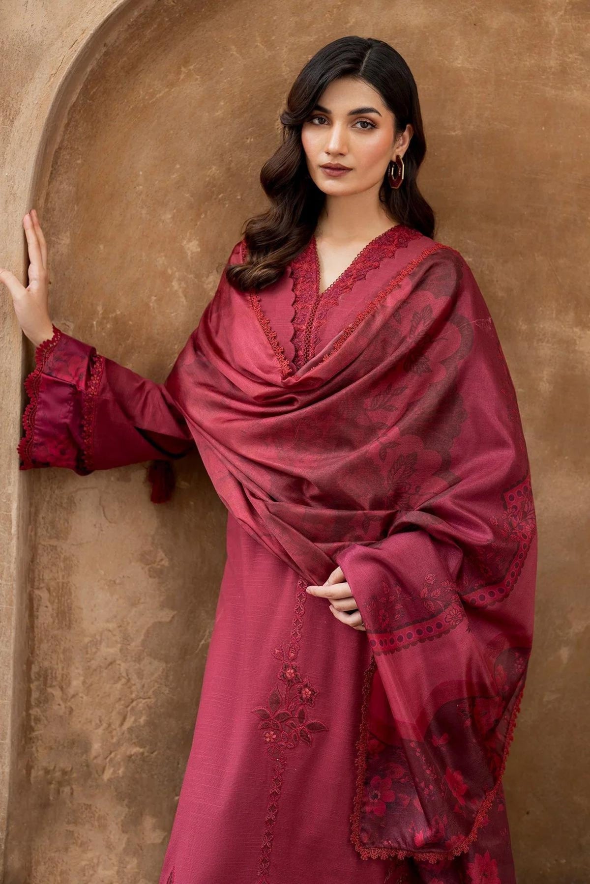 Pakistani Formal Salwar Kameez for Winters