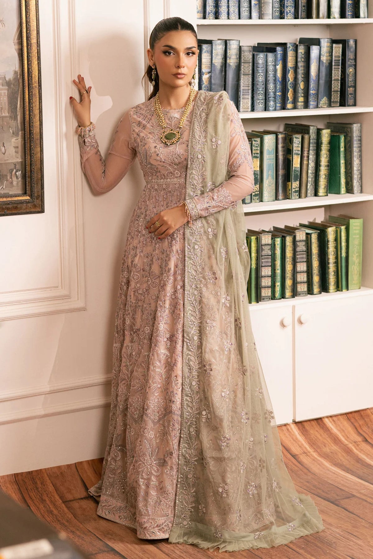 Pakistani Net Wedding Wear Outfits