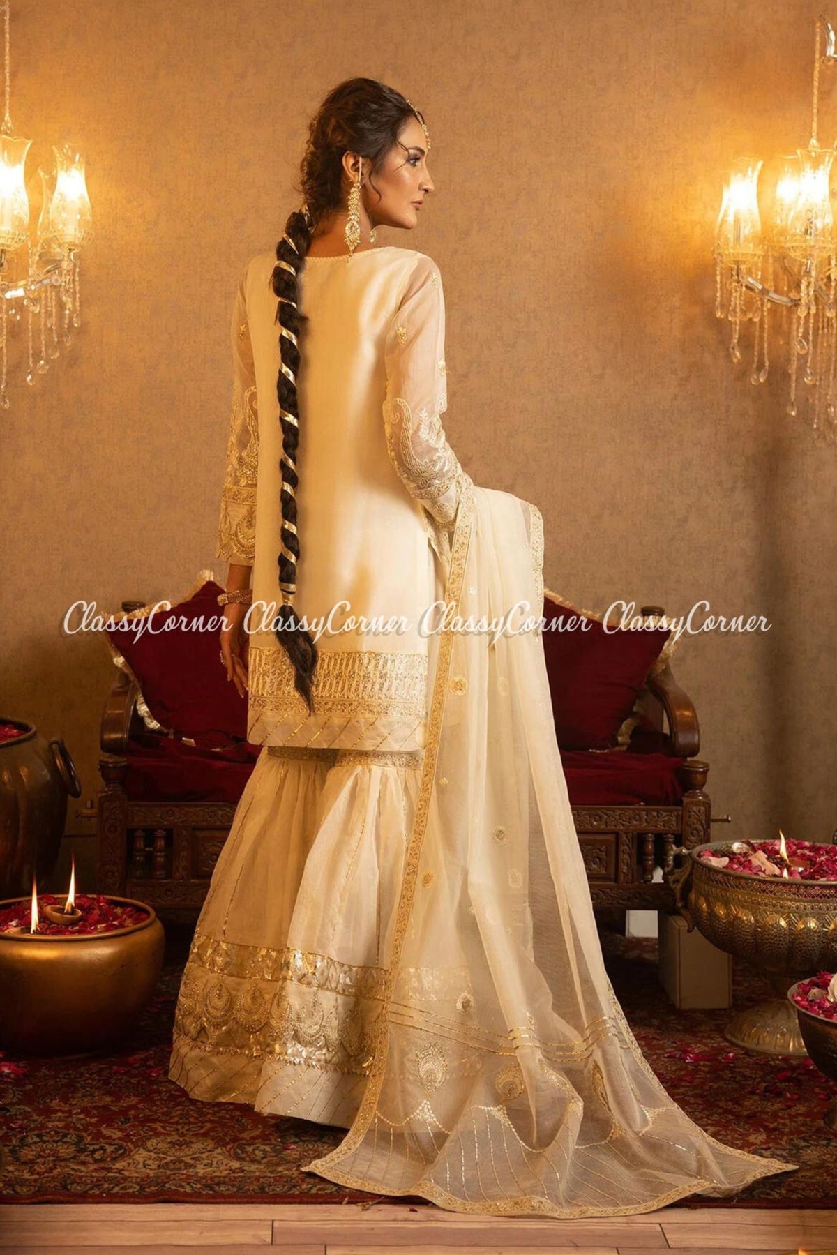 Pakistani wedding Gharara