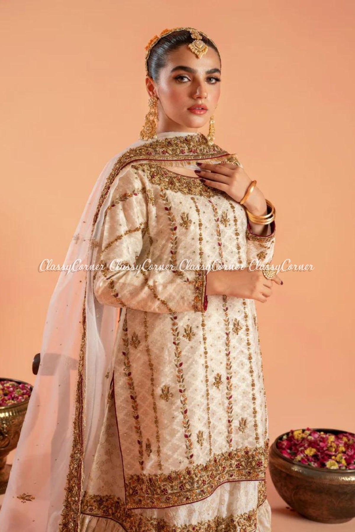 Pakistani wedding Gharara