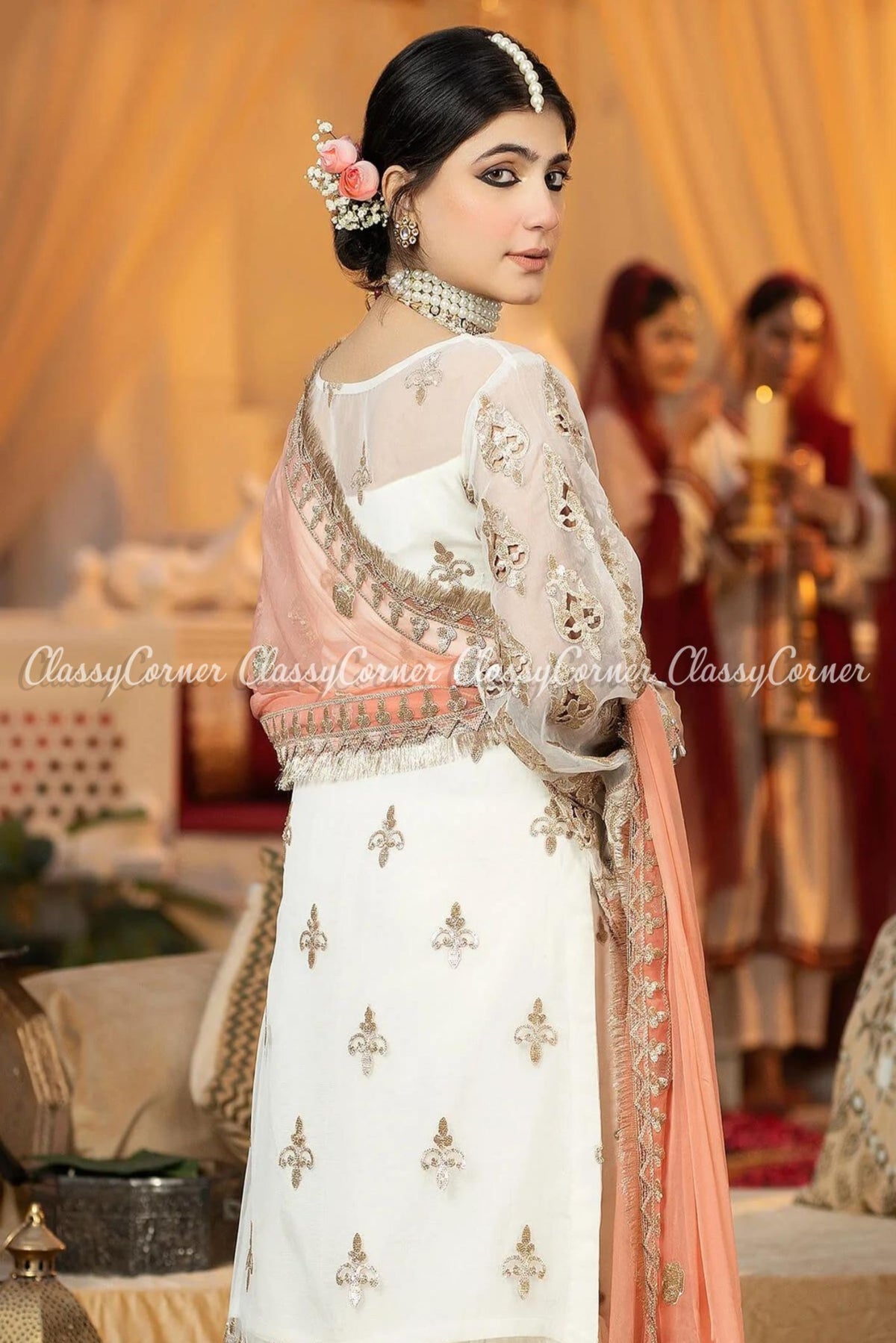 Pakistani wedding Sharara suits