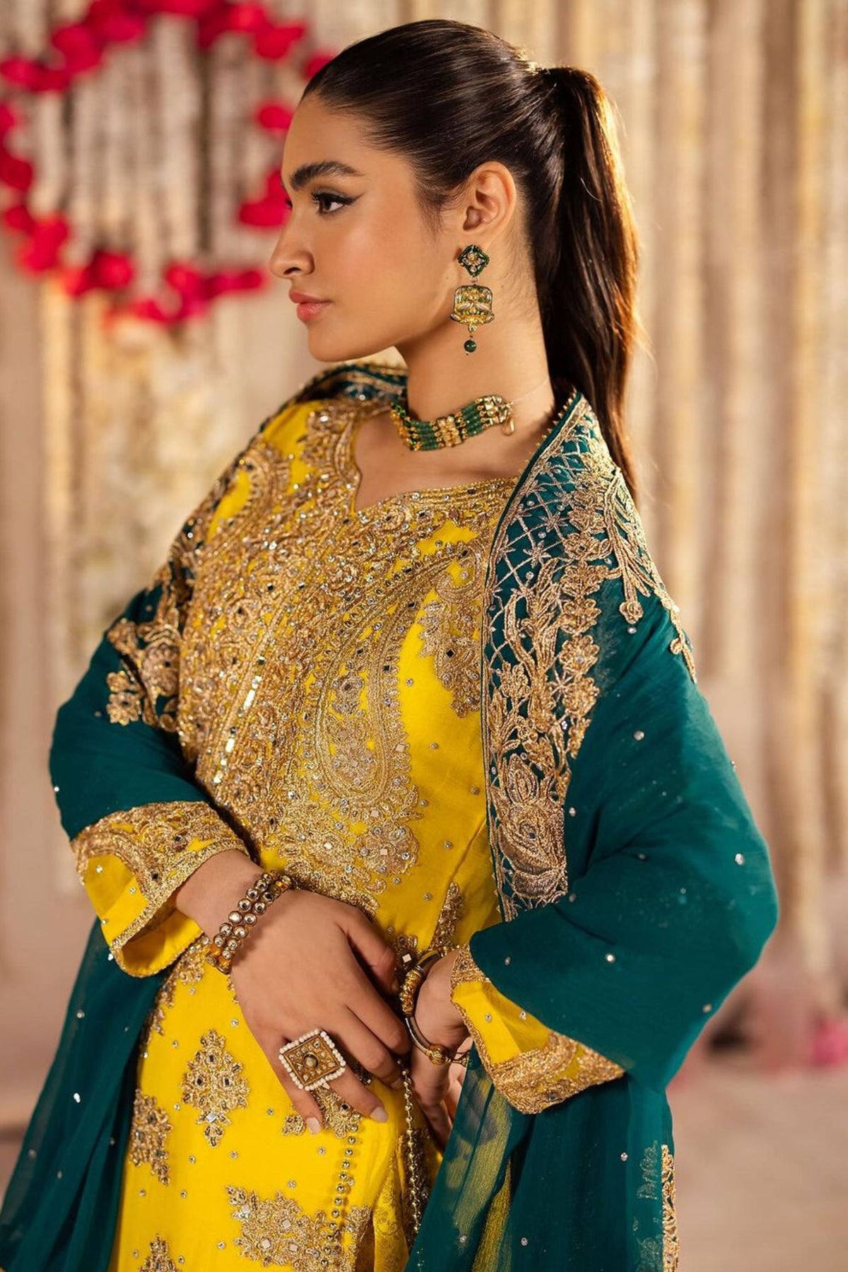 Mehndi Wear Suits